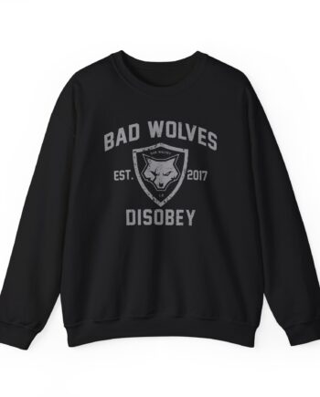 Bad Wolves Disobey Athletic Unisex Heavy Blend™ Crewneck Sweatshirt