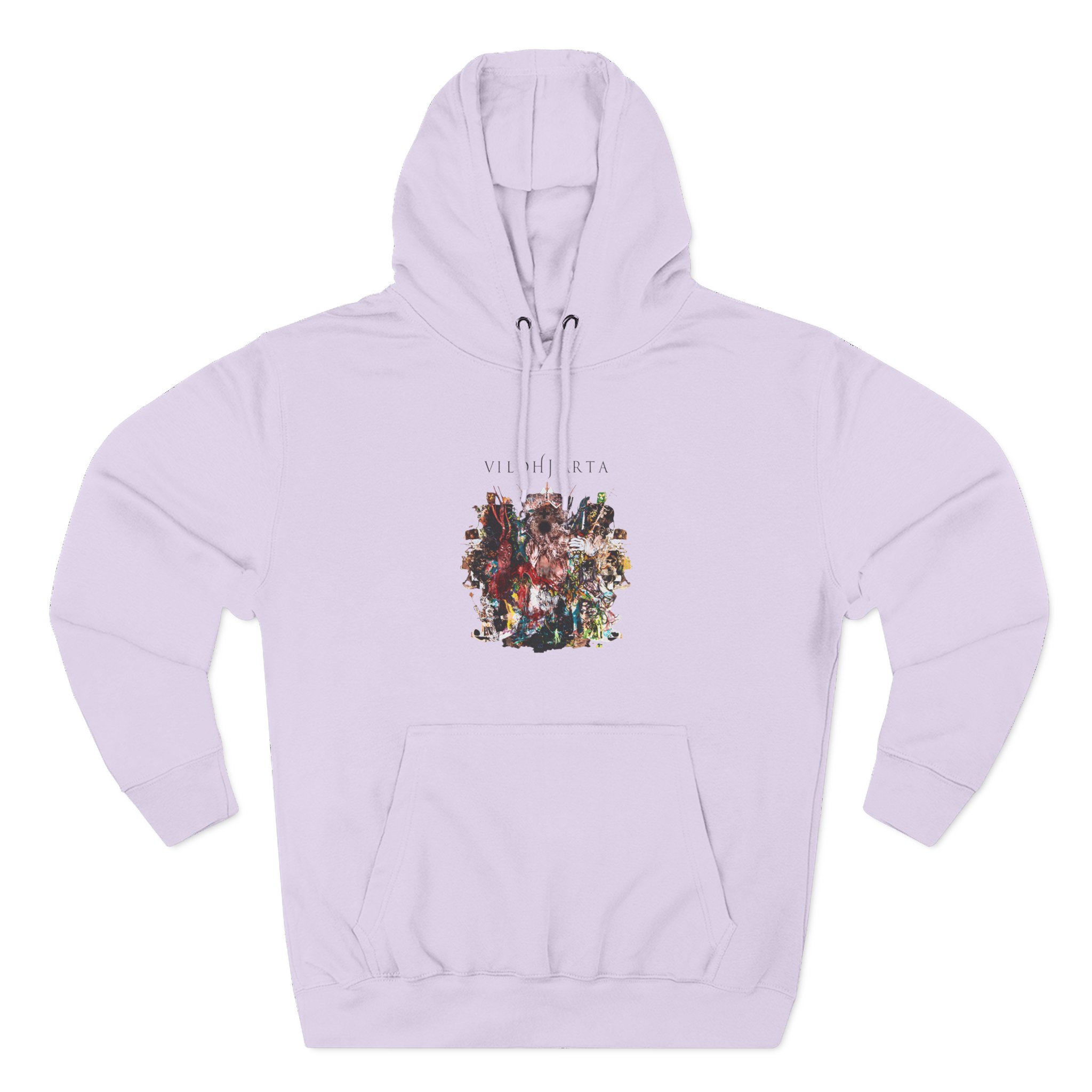 Vildhjarta Kristallfågel Three-panel Fleece Hoodie