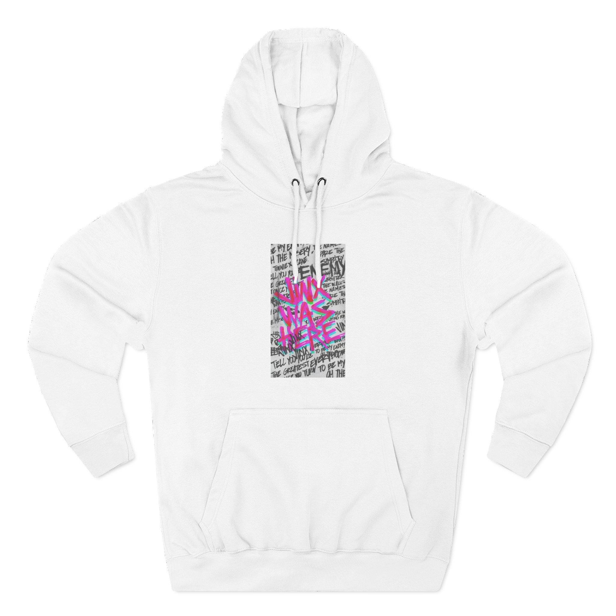 Jinx Three-Panel Fleece Hoodie