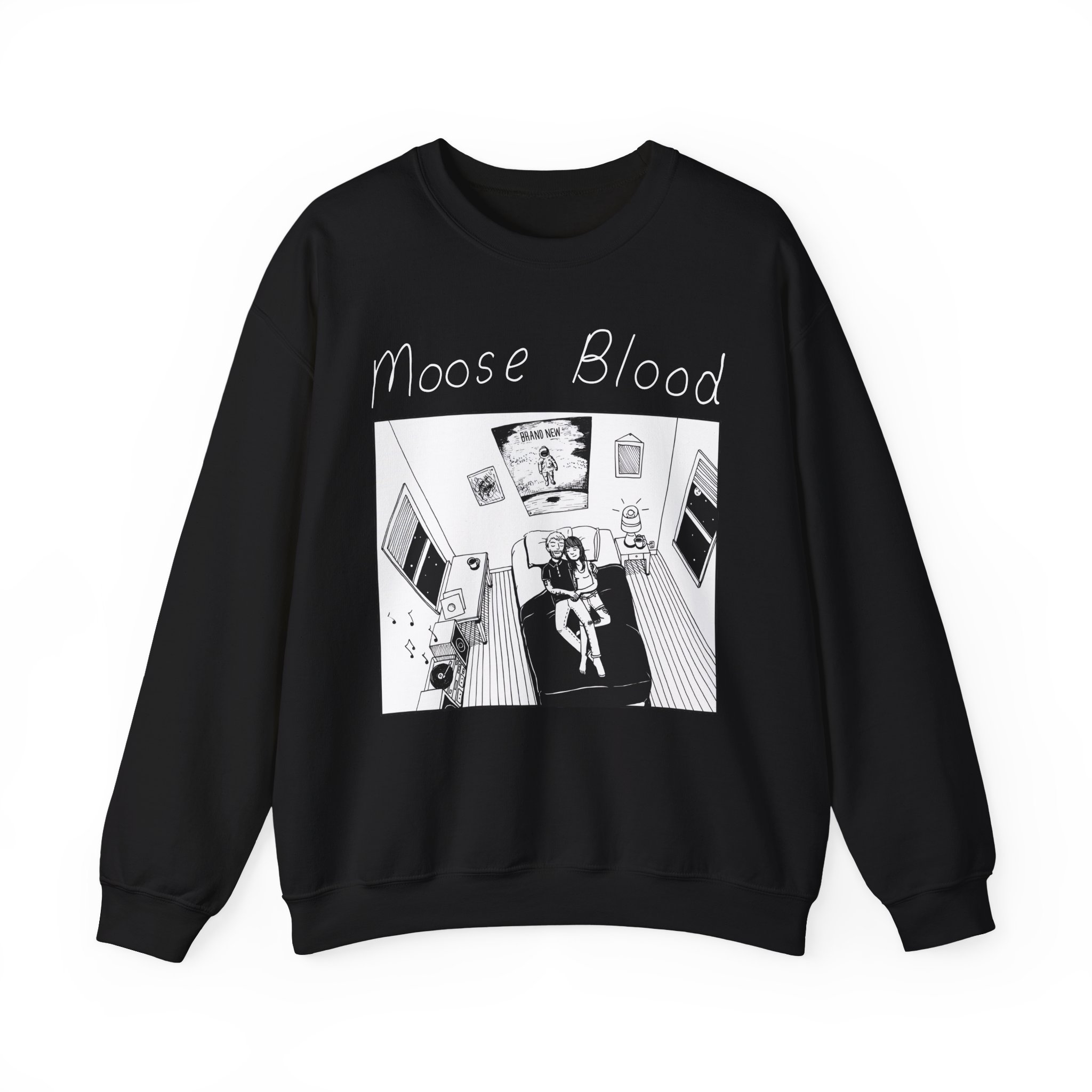 Moose Blood Band Unisex Heavy Blendâ„¢ Crewneck Sweatshirt