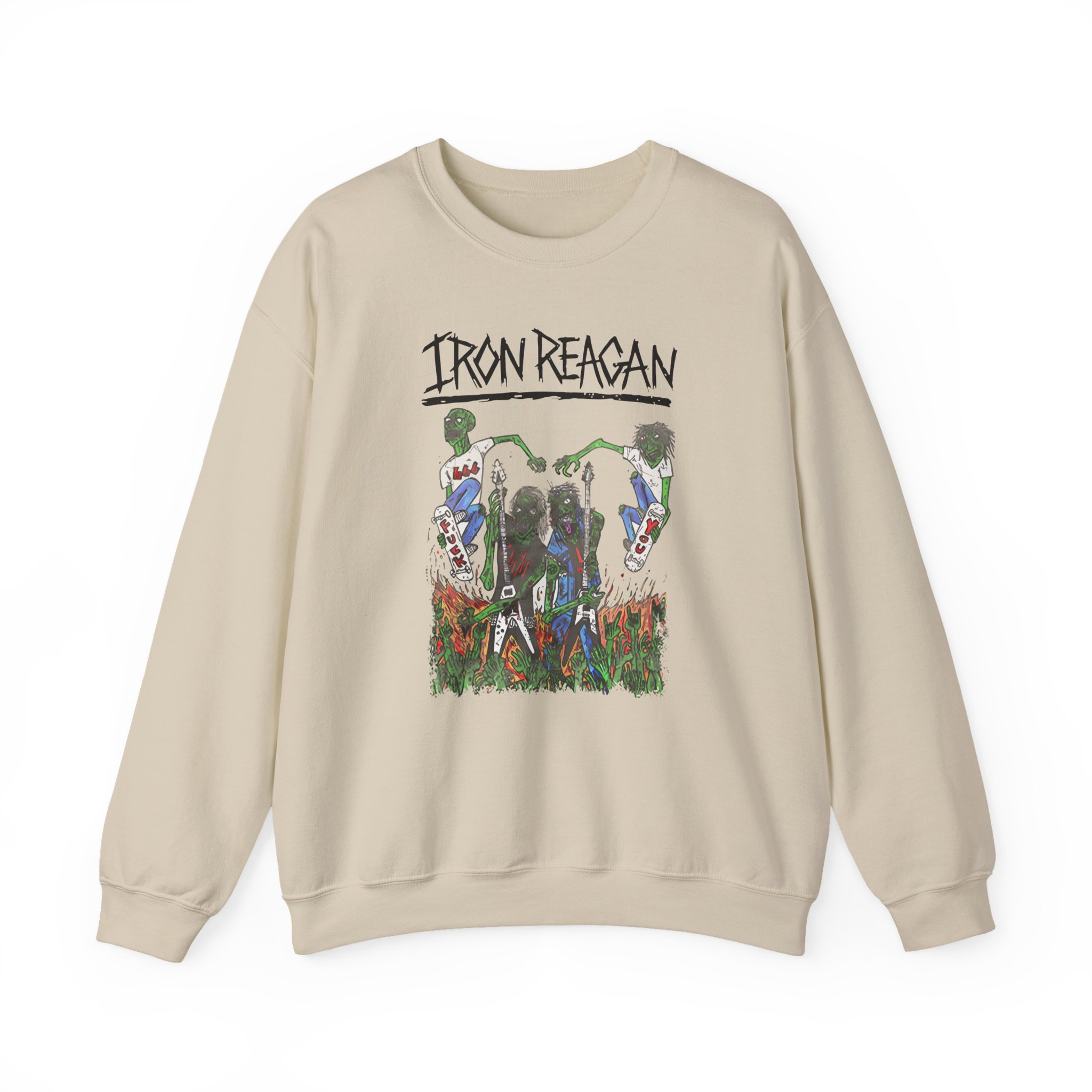 Iron Reagan Death Pit Unisex Heavy Blendâ„¢ Crewneck Sweatshirt