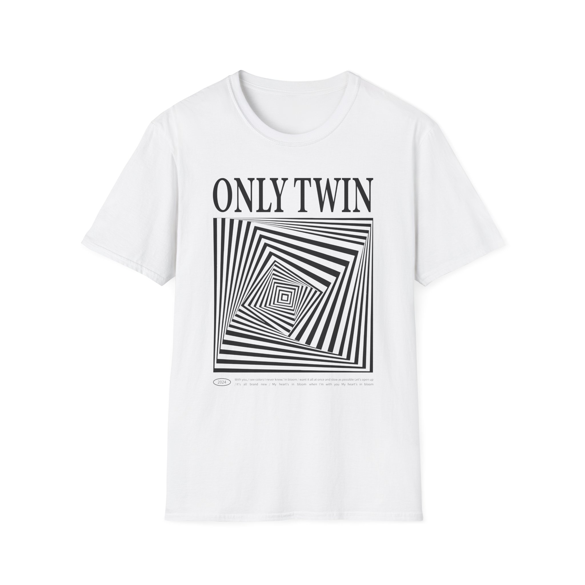 Nina Dobrev Only Twin in Bloom Unisex Softstyle T-Shirt