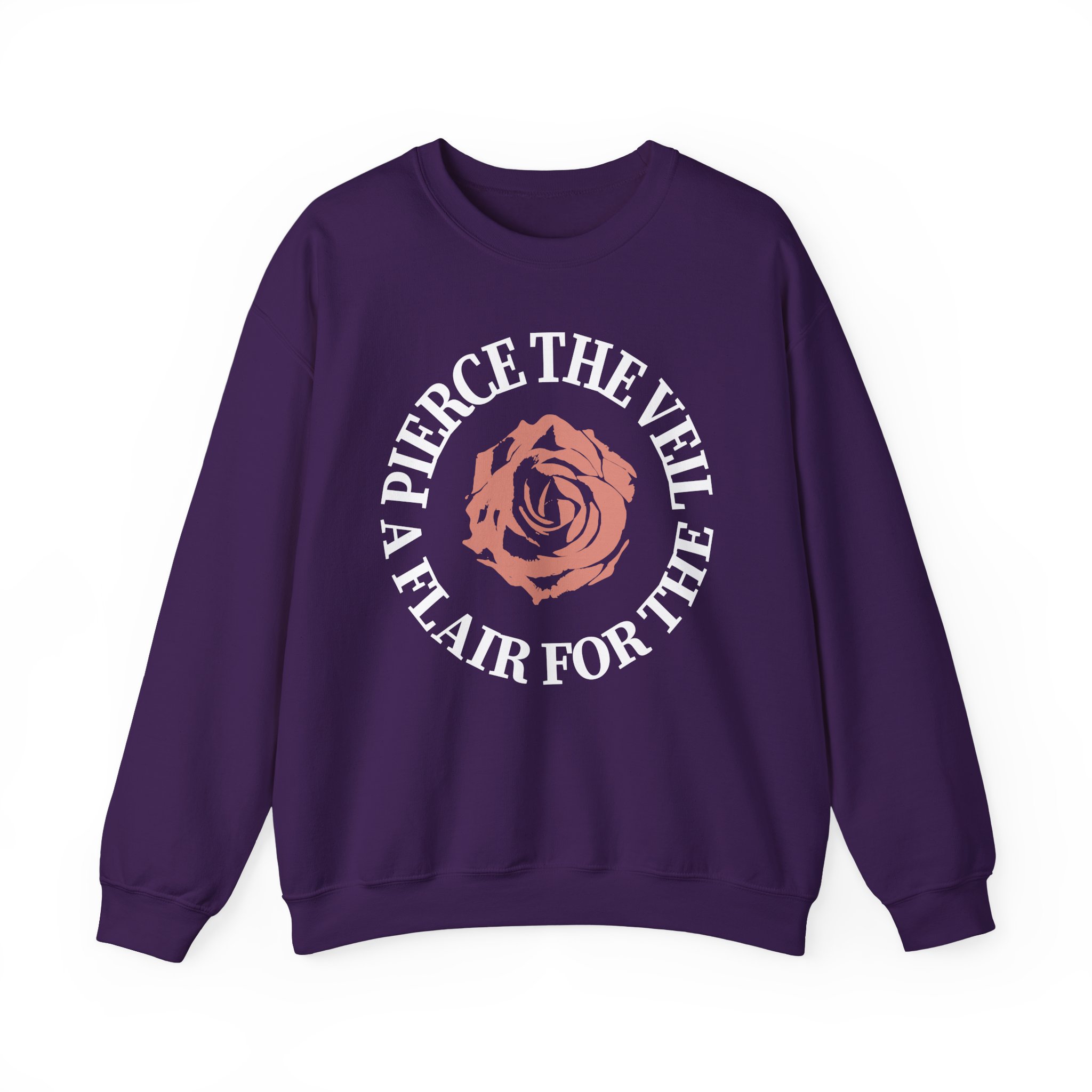Pierce the Veil a Flair for the Dramatic Rose Unisex Heavy Blendâ„¢ Crewneck Sweatshirt