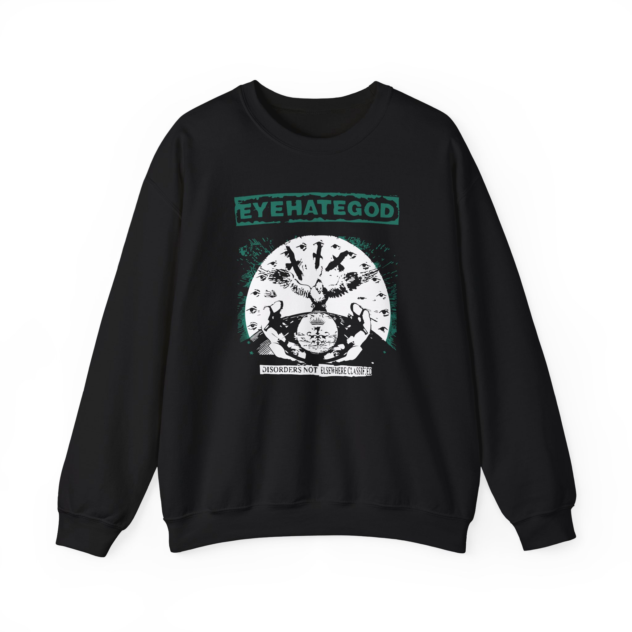 Eyehategod Disorders Not Elsewhere Classified Unisex Heavy Blendâ„¢ Crewneck Sweatshirt