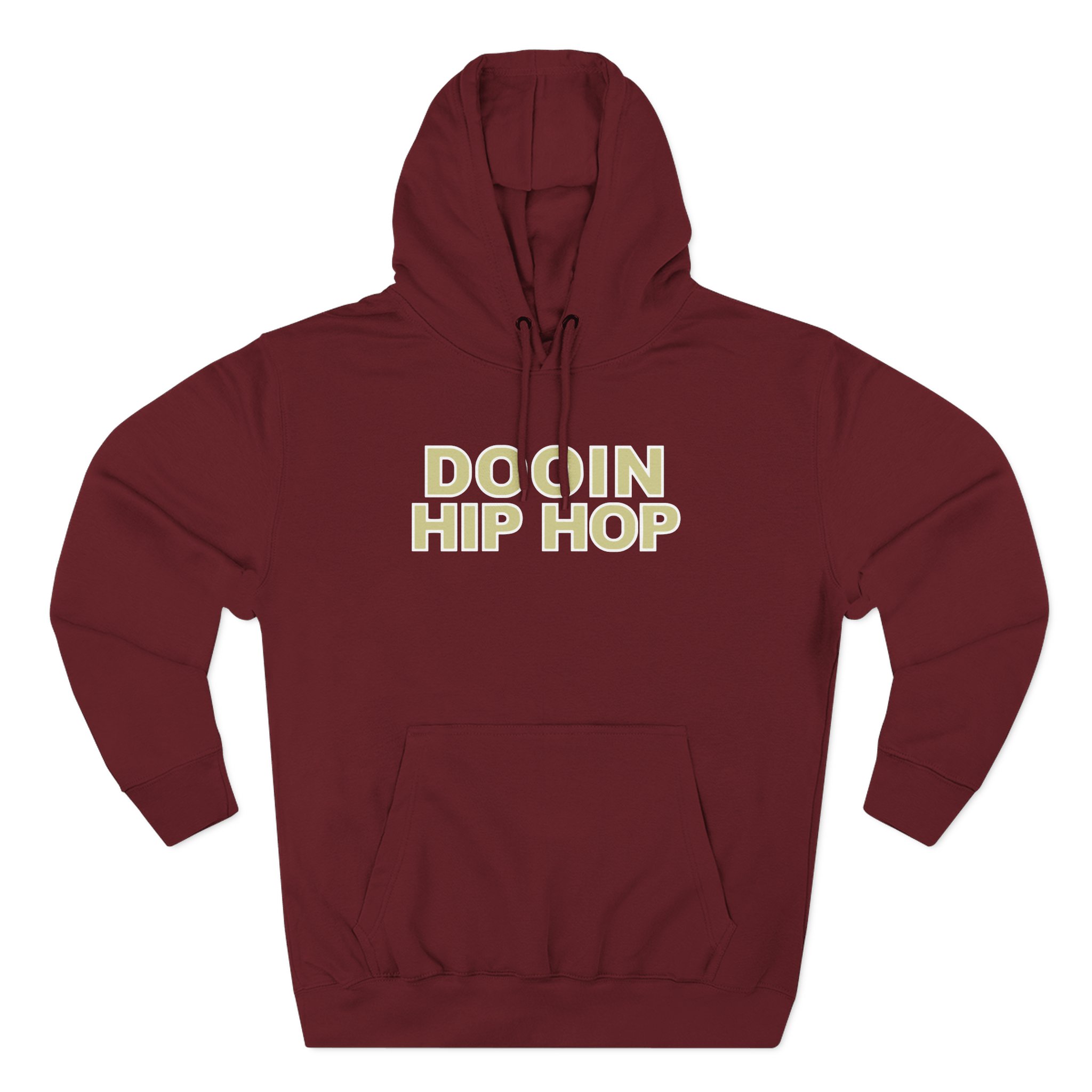 Upchurch Dooin Hip Hop Three-Panel Fleece Hoodie