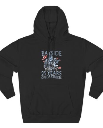 Bayside Bootleg Three-Panel Fleece Hoodie