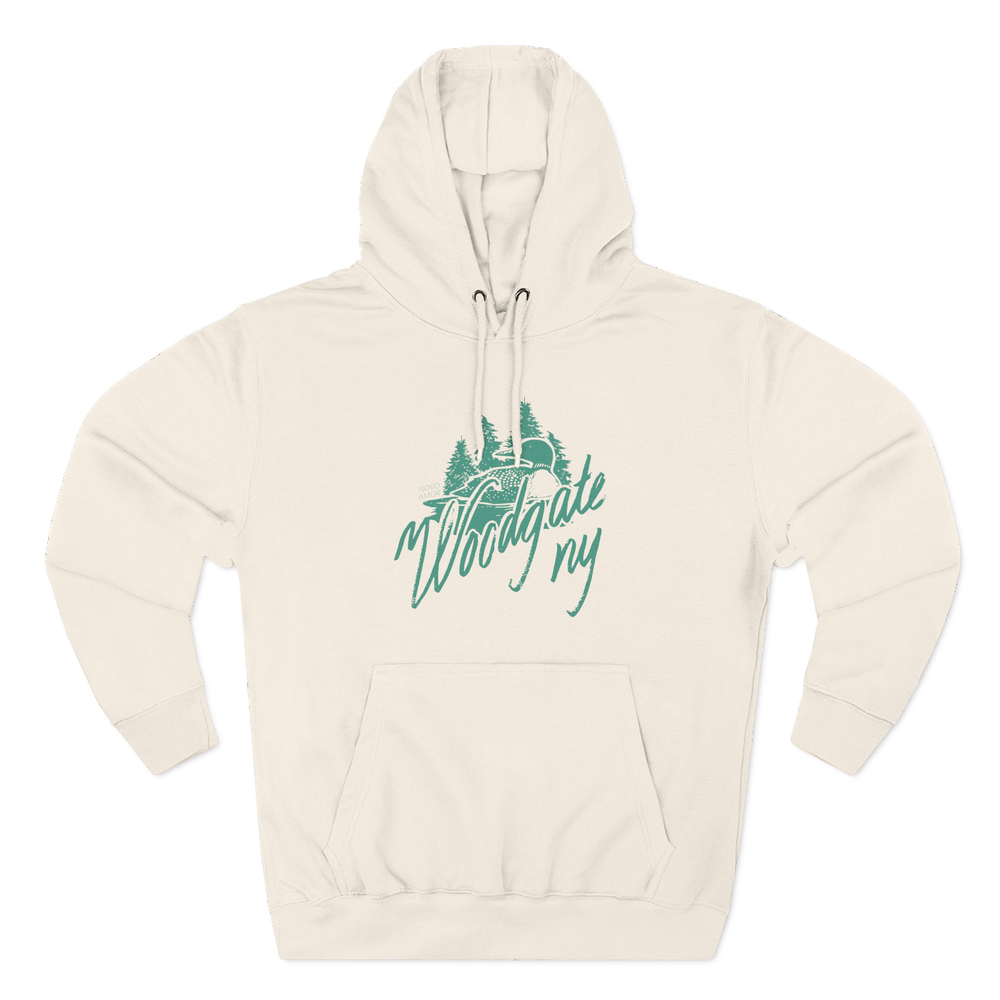 Novo Amor Woodgate Ny Three-Panel Fleece Hoodie