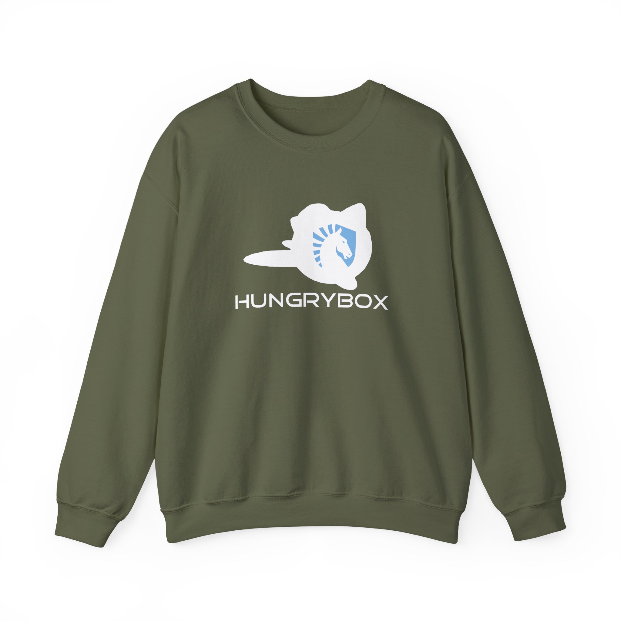 Liquid Hungrybox Unisex Heavy Blendâ„¢ Crewneck Sweatshirt