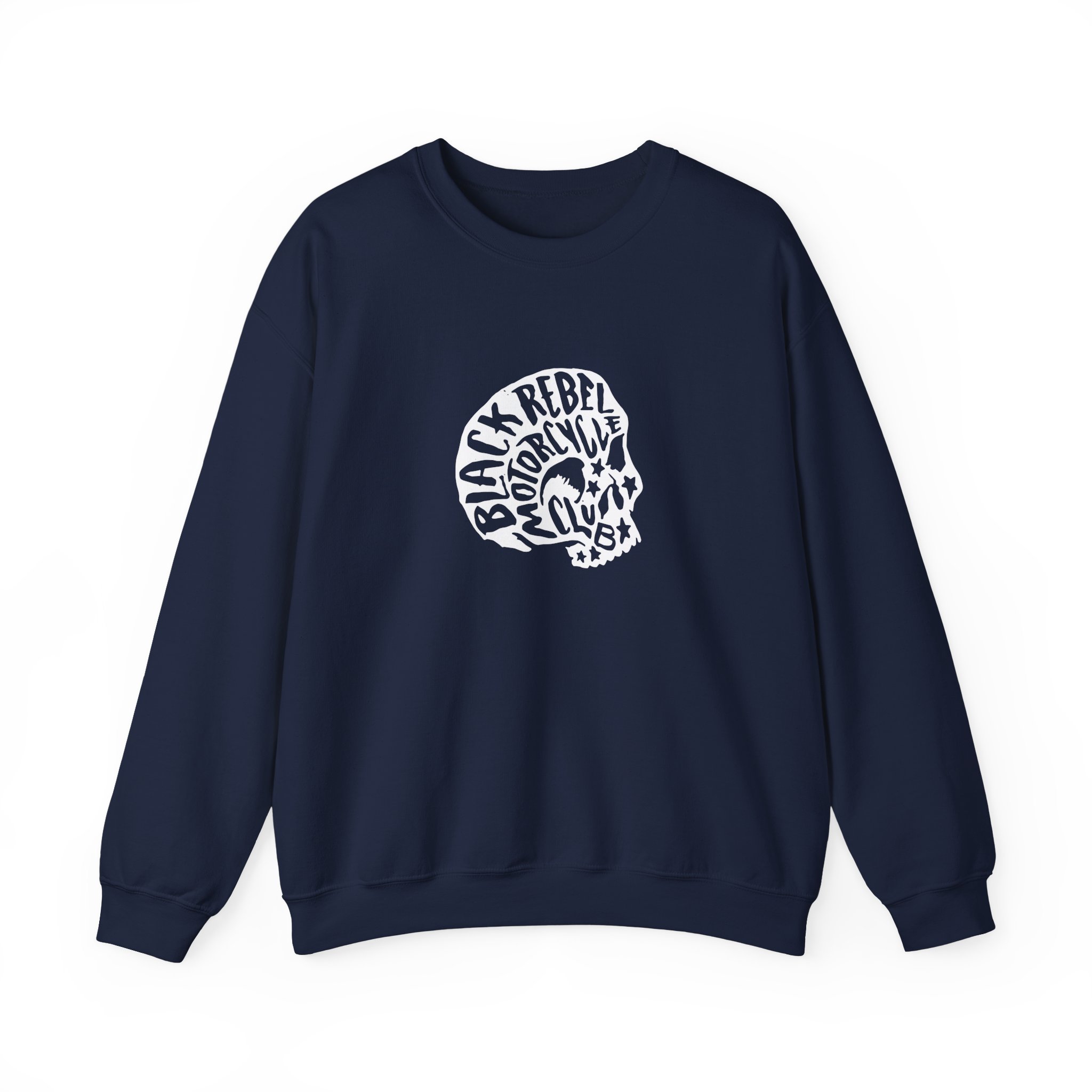 B.R.M.C. SKULL SCRIPT Unisex Heavy Blendâ„¢ Crewneck Sweatshirt