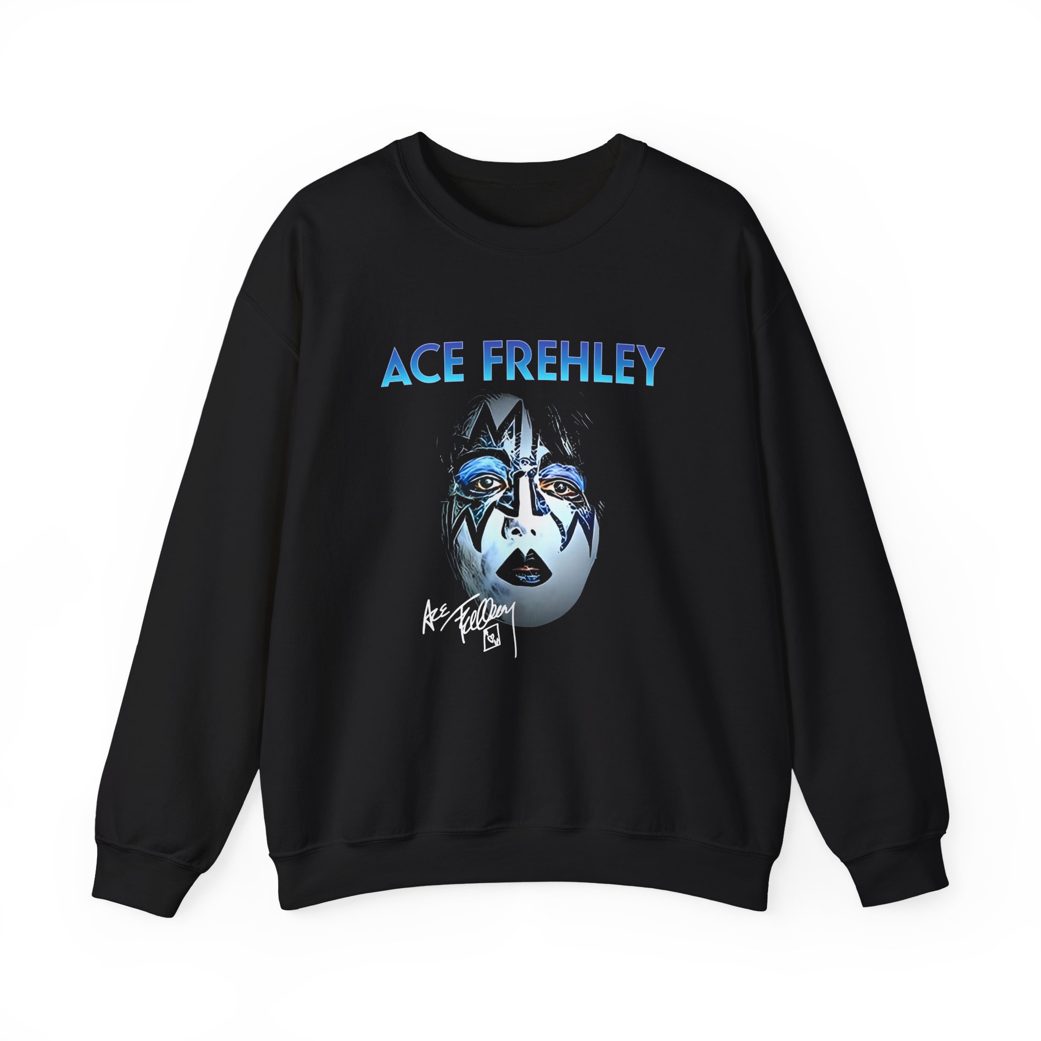 Ace Frehley Signature Unisex Heavy Blend Crewneck Sweatshirt