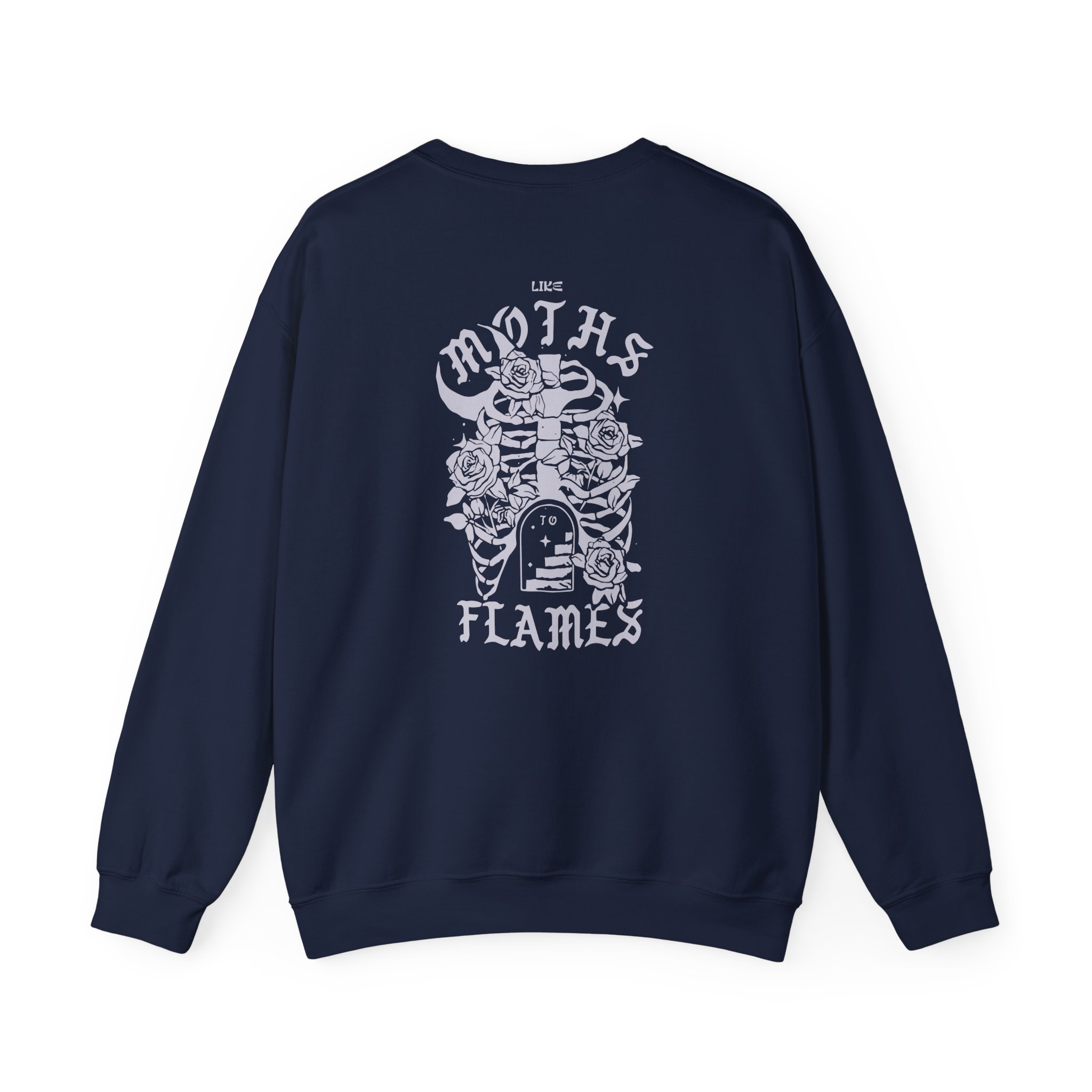 Like Moths to Flames Unisex Heavy Blendâ„¢ Crewneck Sweatshirt