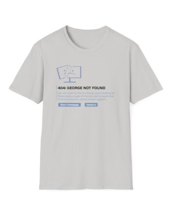 Georgenotfound 404 Unisex Softstyle T-Shirt