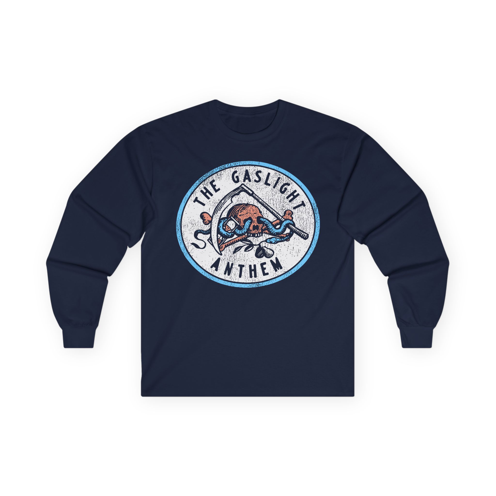 Gaslight Anthem Skull Snake Unisex Ultra Cotton Long Sleeve Tee