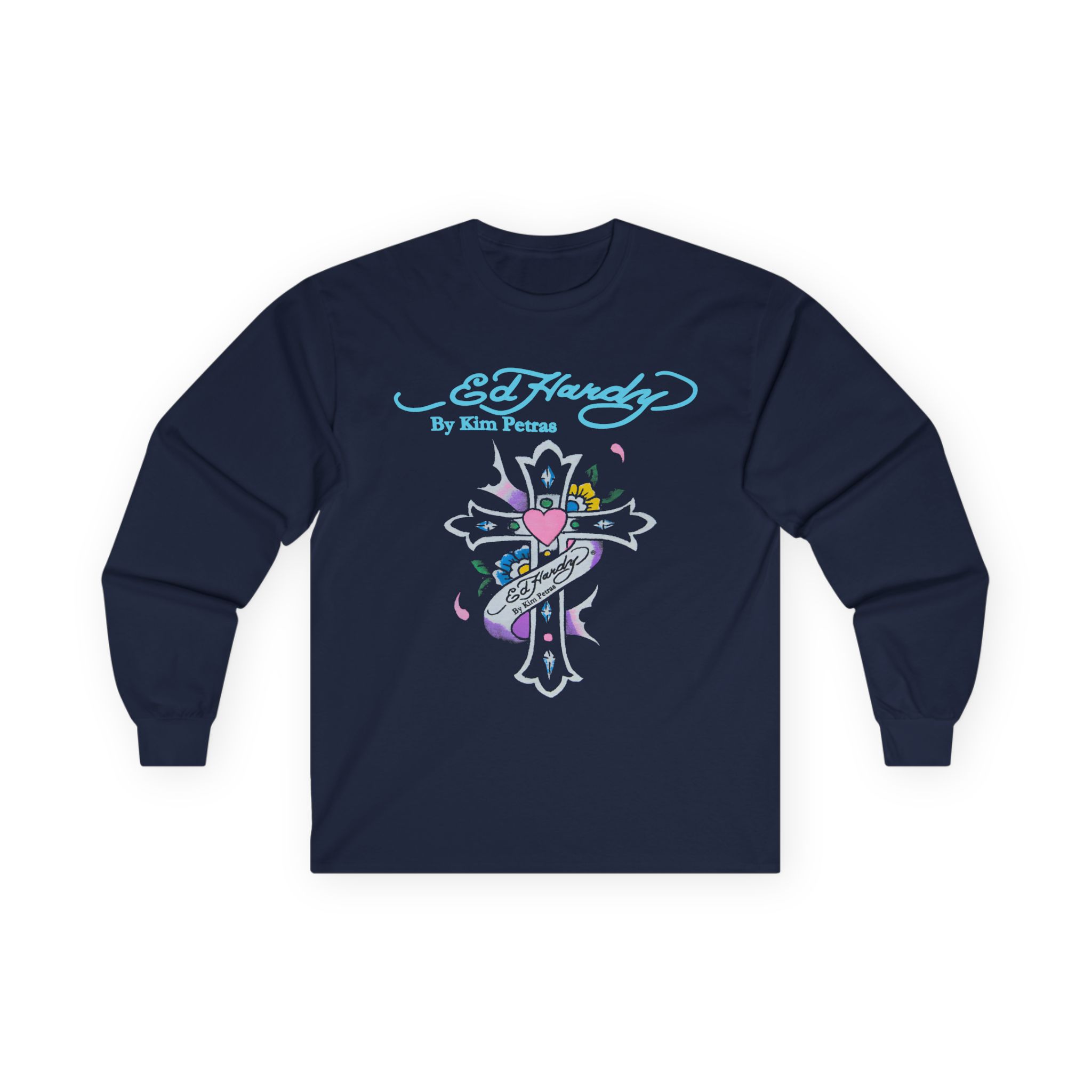 Kim Petras Cross Cut Off Unisex Ultra Cotton Long Sleeve Tee