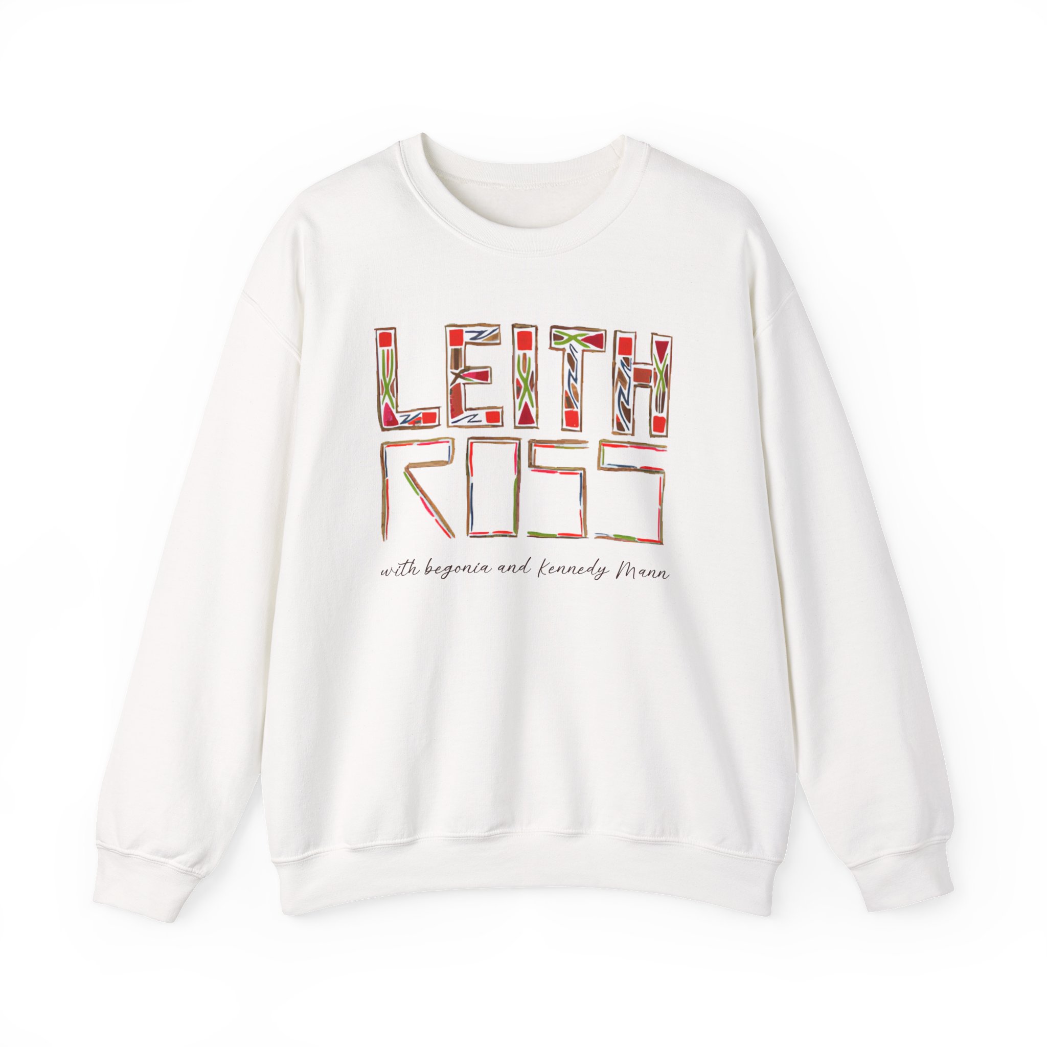 Leith Ross UK Tour Unisex Heavy Blendâ„¢ Crewneck Sweatshirt