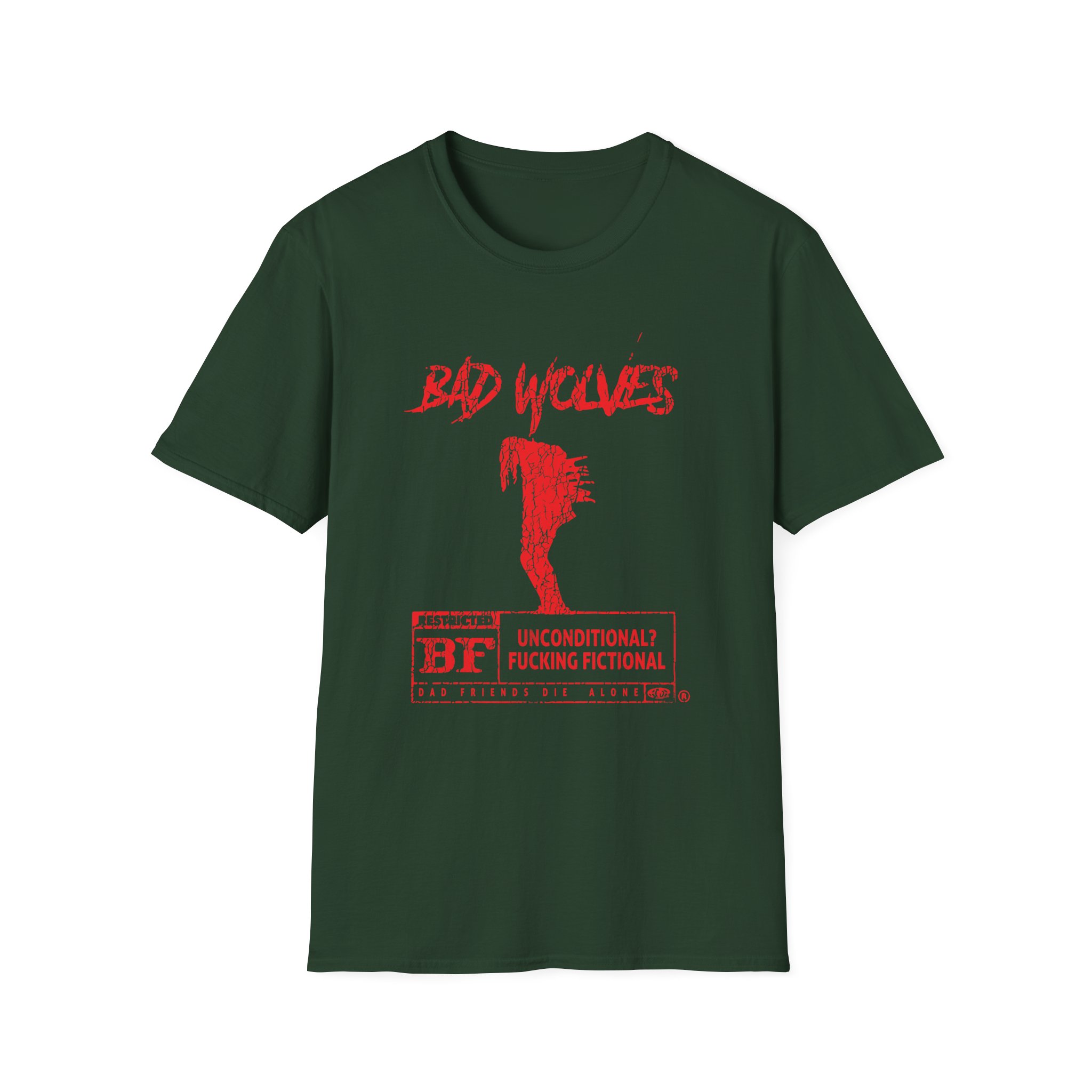 Bad Wolves Bad Friend Unisex Softstyle T-Shirt