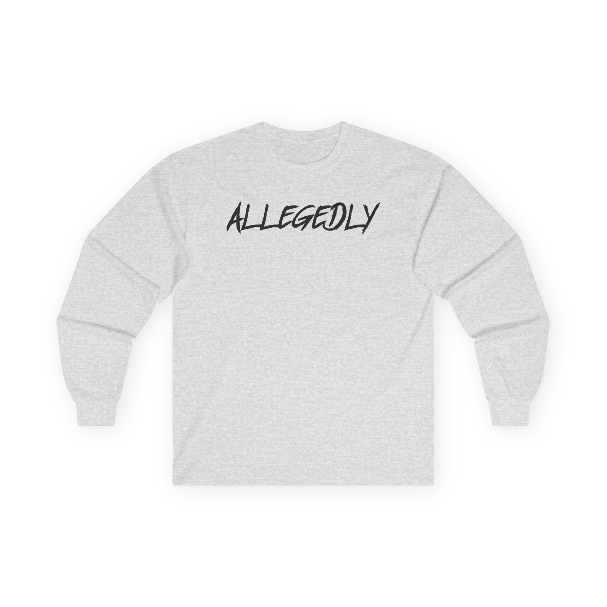 Valuetainment Allegedly Army Unisex Ultra Cotton Long Sleeve Tee