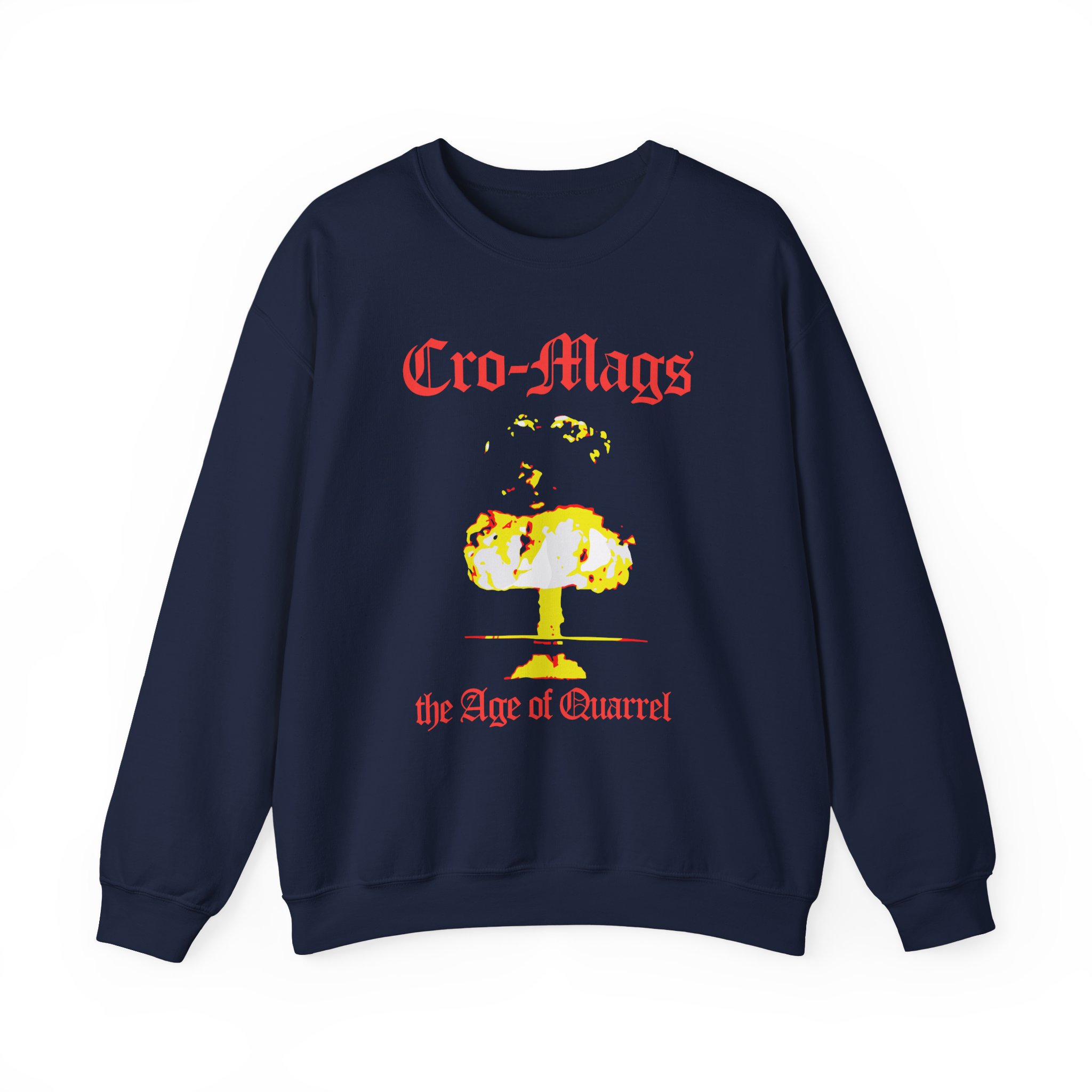 Cro-Mags AOQ Unisex Heavy Blendâ„¢ Crewneck Sweatshirt