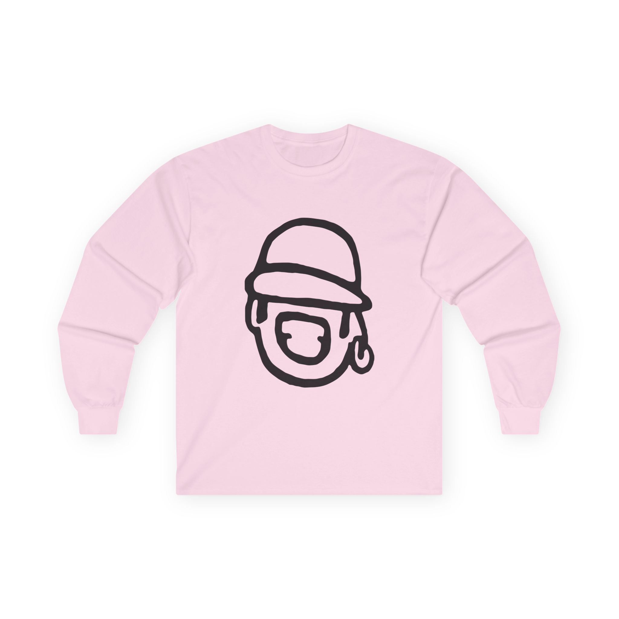 Niko B Big Face Unisex Ultra Cotton Long Sleeve Tee