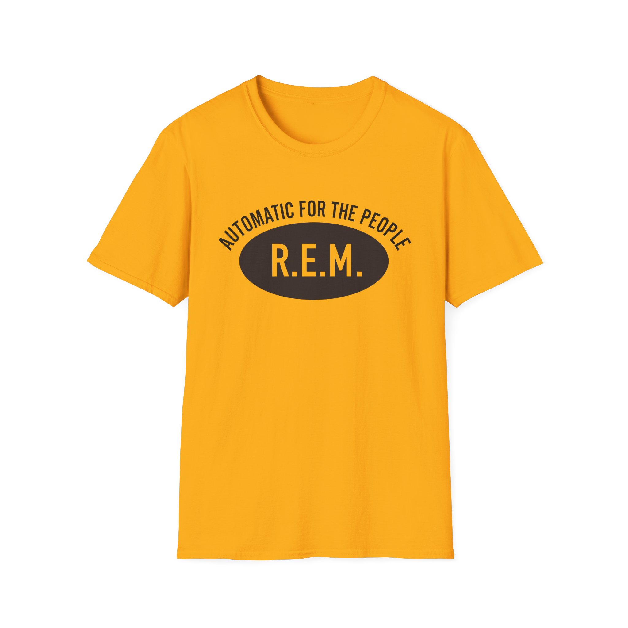 Rem Automatic for the People Unisex Softstyle T-Shirt