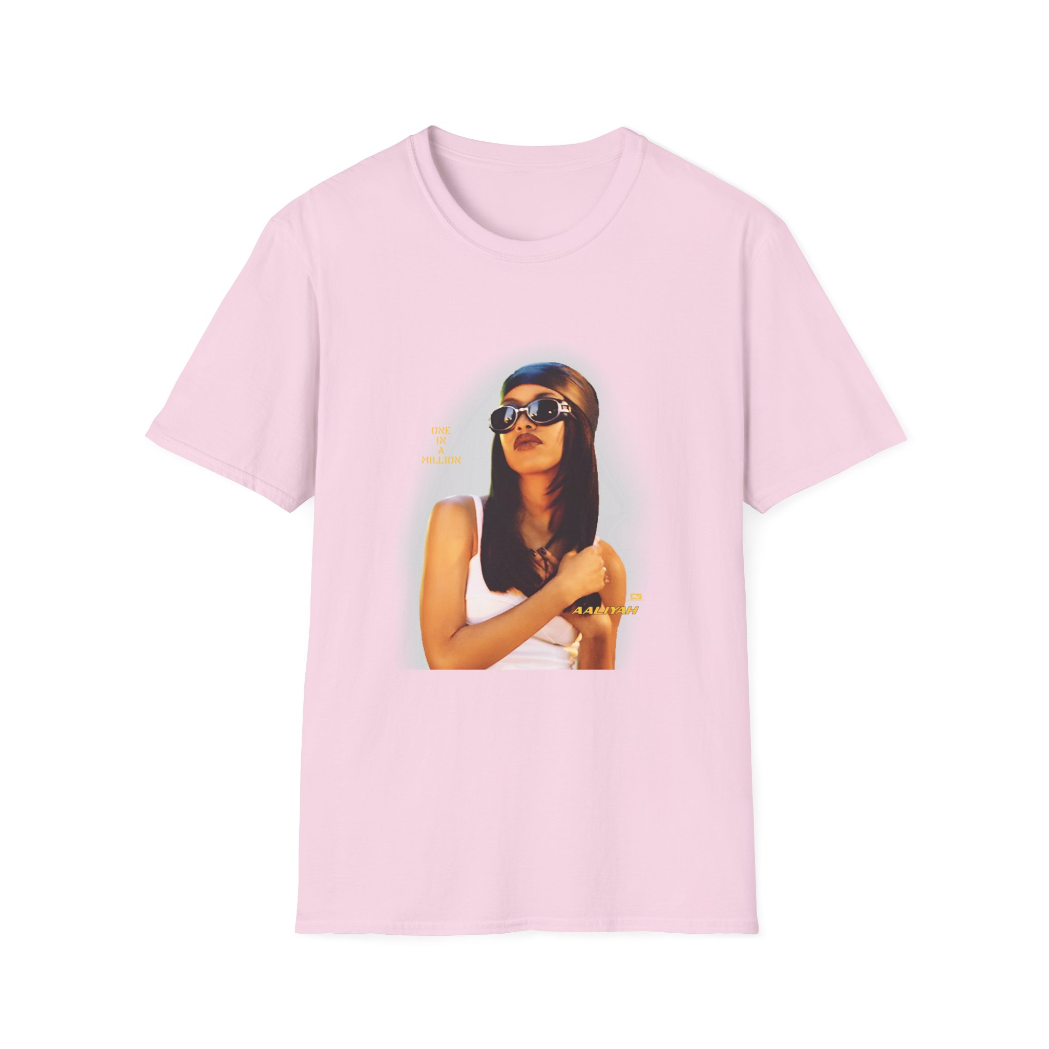 Aaliyah Oiam Portrait Unisex Softstyle T-shirt