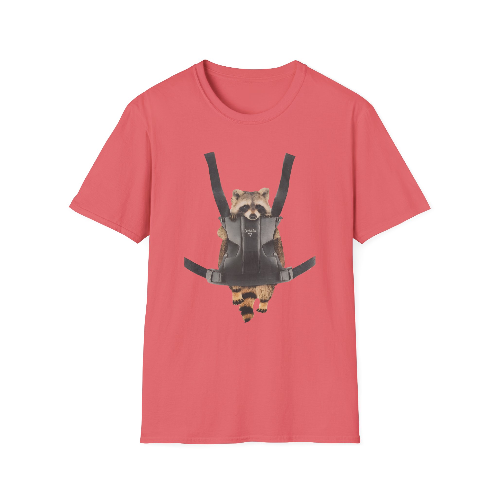 William Osman Raccoon Unisex Softstyle T-Shirt
