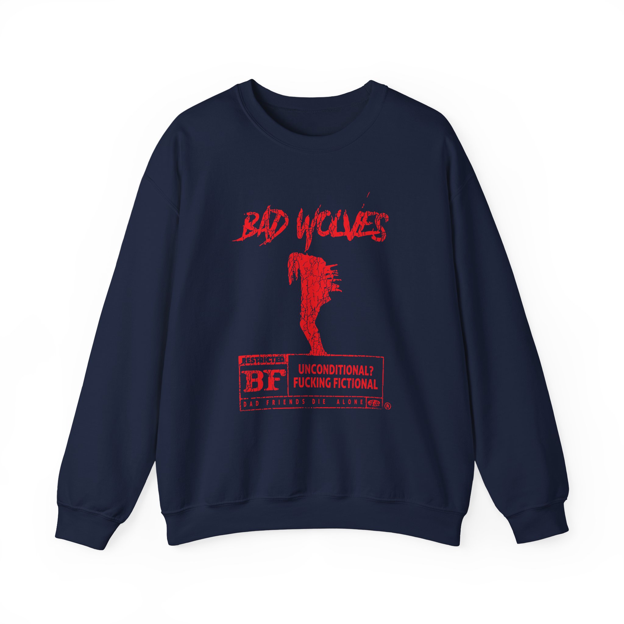 Bad Wolves Bad Friend Unisex Heavy Blendâ„¢ Crewneck Sweatshirt