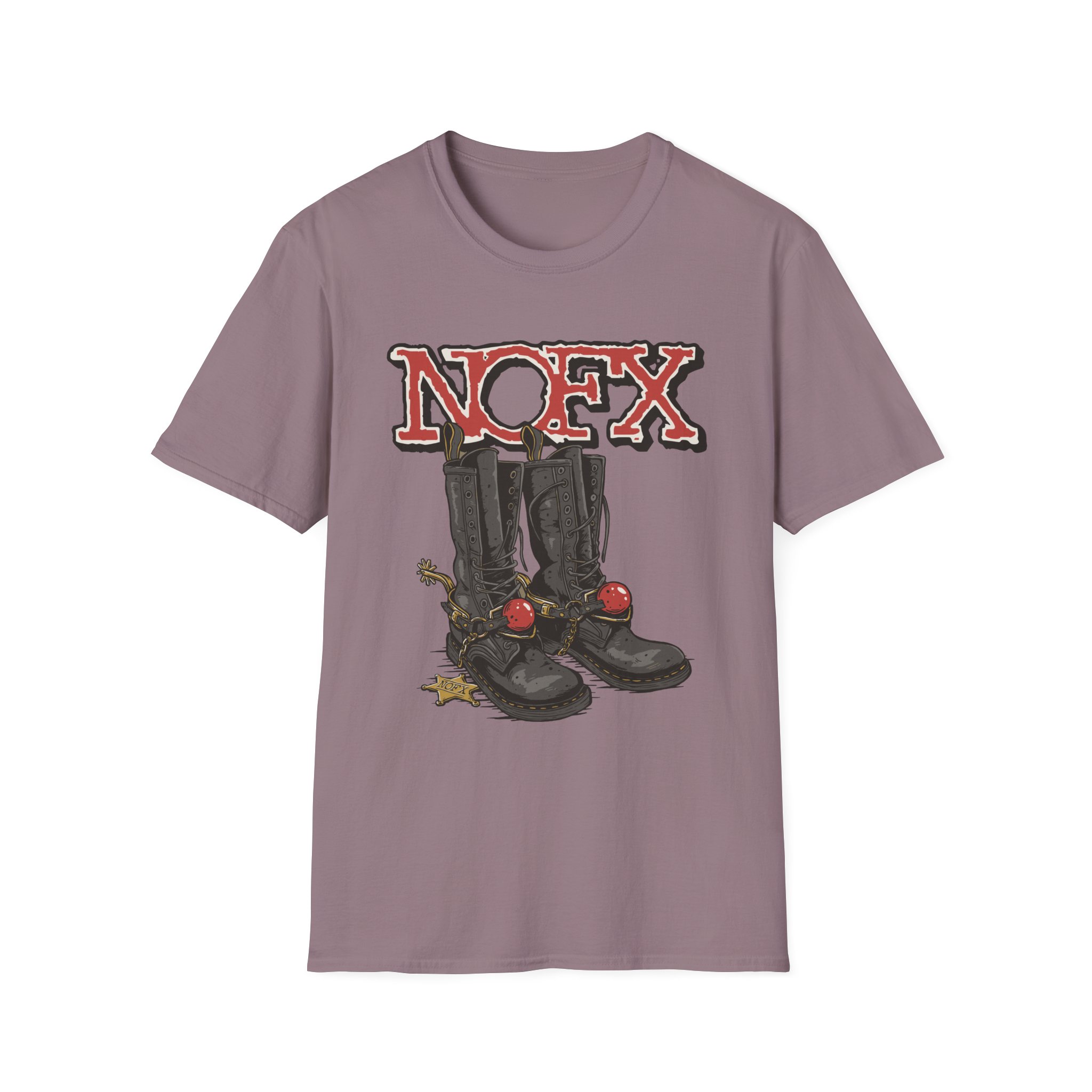 Nofx Boots Unisex Softstyle T-Shirt