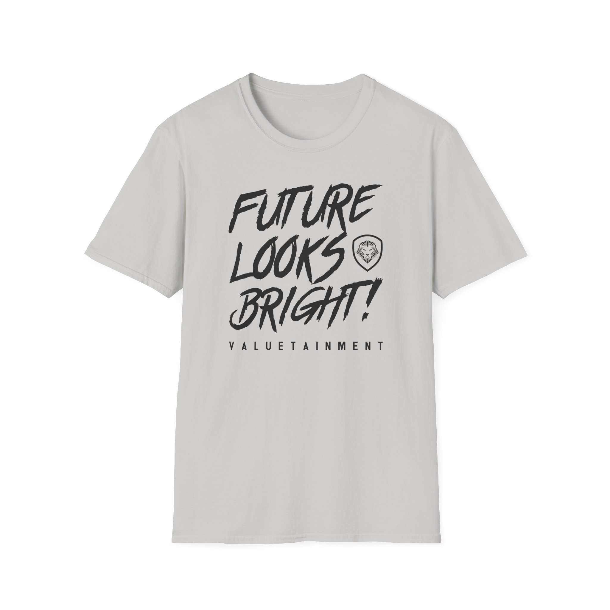 Valuetainment Future Looks Bright Unisex Softstyle T-Shirt