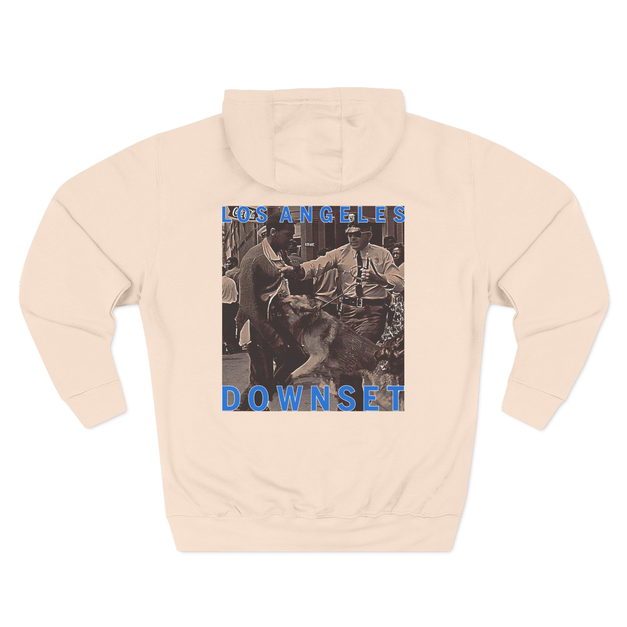 Downset Three-Panel Fleece Hoodie