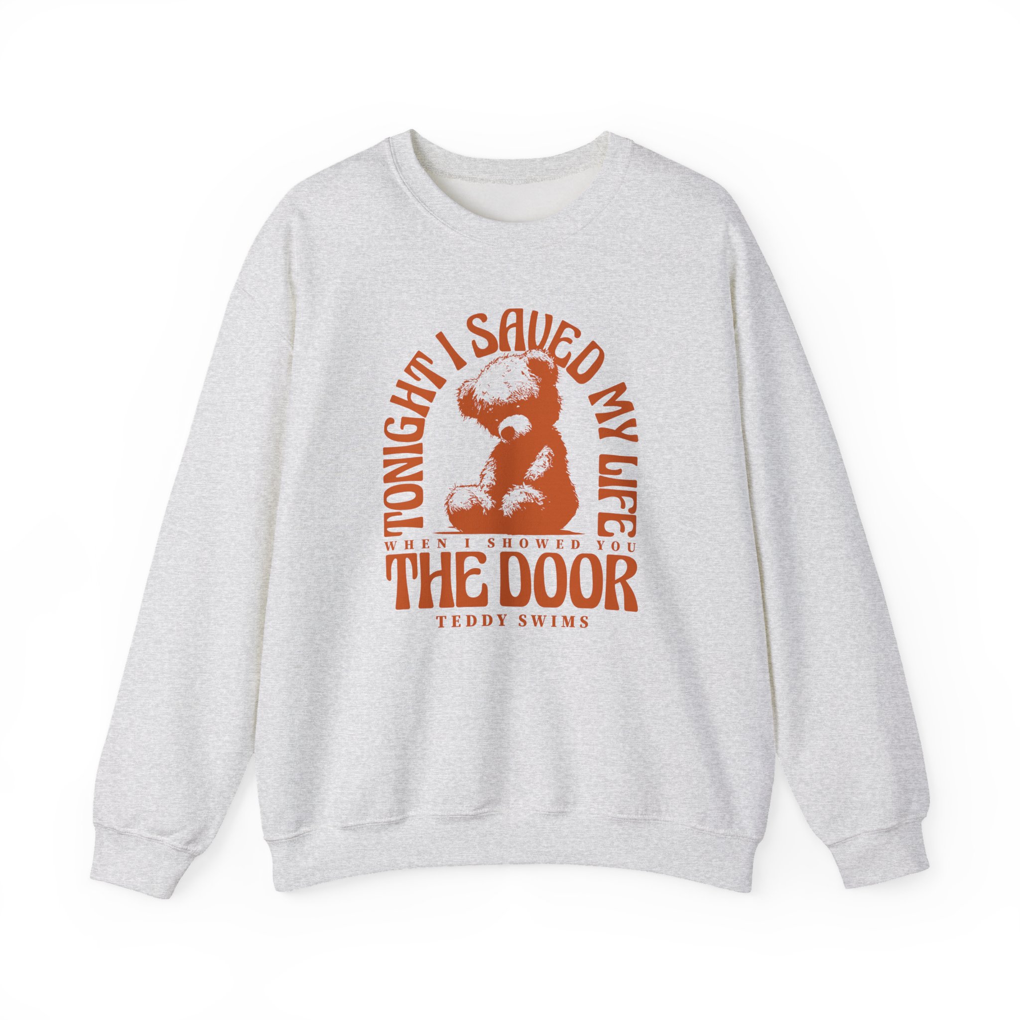 Teddy Swims the Door Unisex Heavy Blend Crewneck Sweatshirt