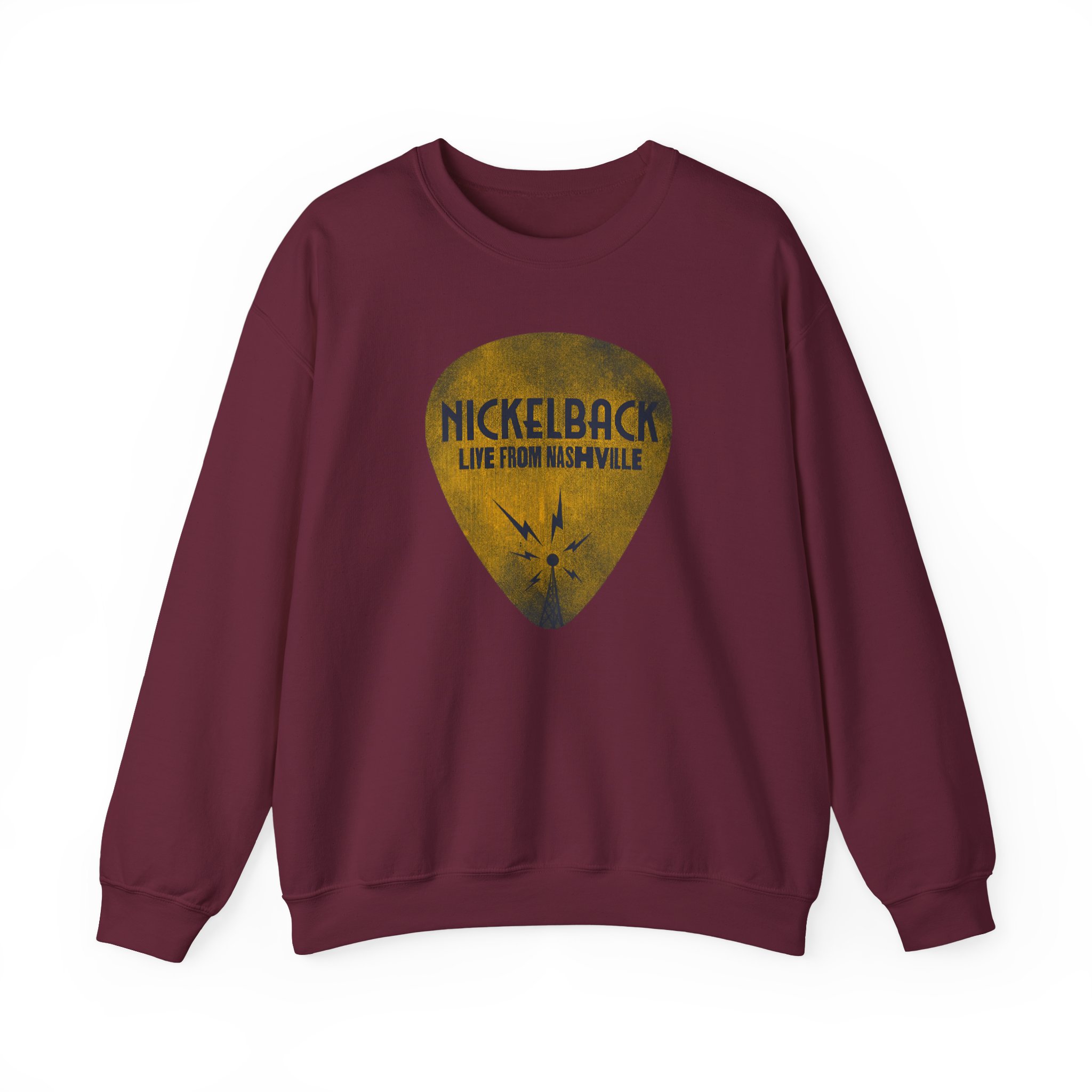 Nickelback Live From Nashville Unisex Heavy Blendâ„¢ Crewneck Sweatshirt