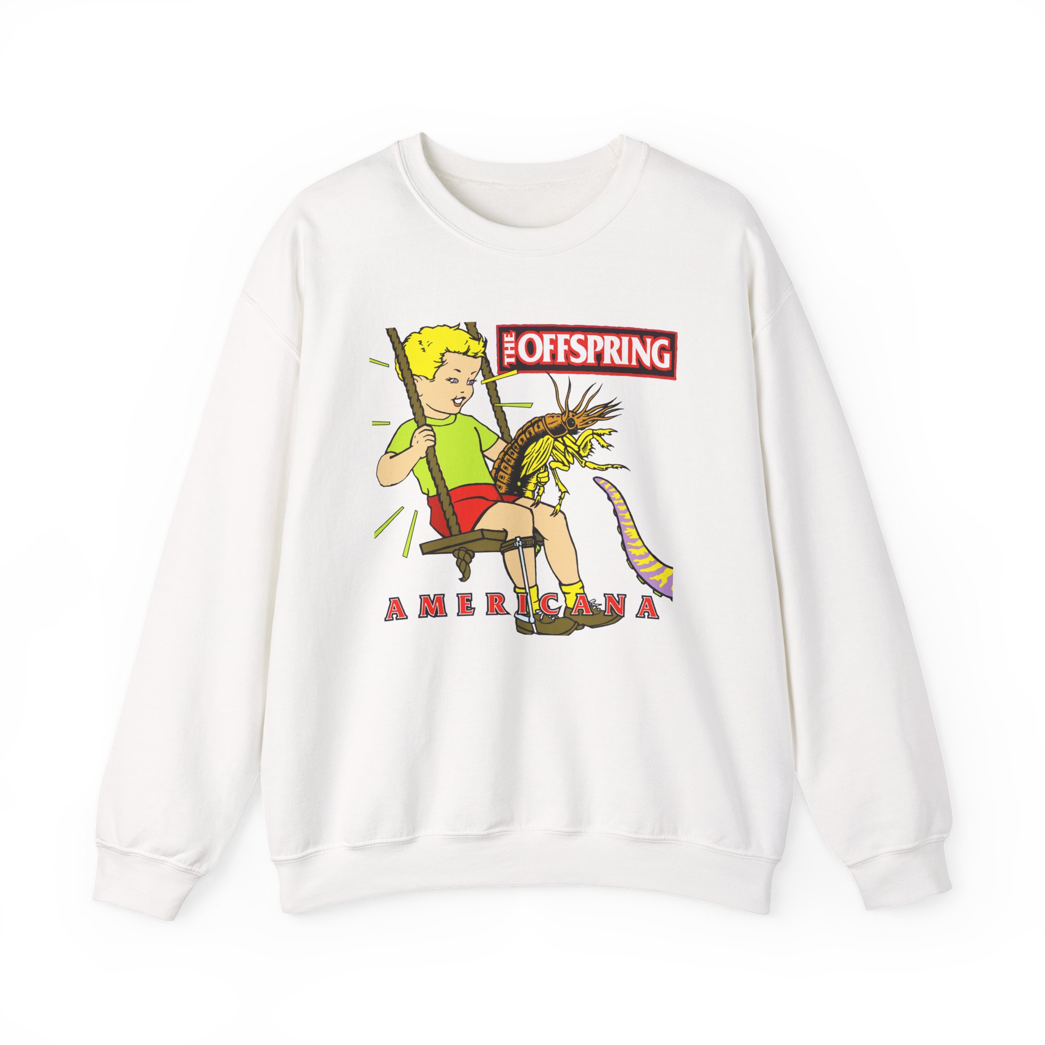 The Offspring Americana Unisex Heavy Blendâ„¢ Crewneck Sweatshirt
