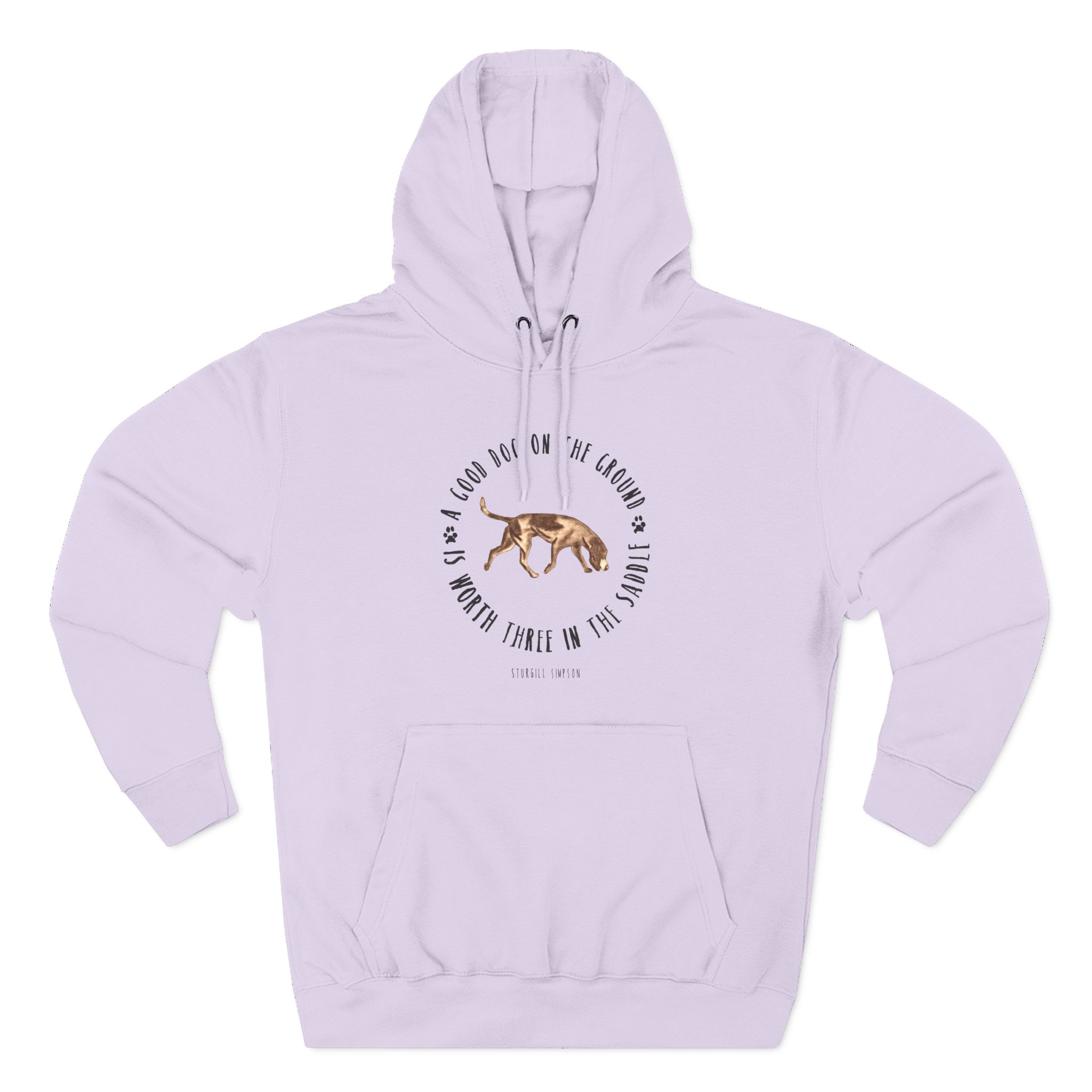 Sturgill Simpson Good Dog Three-Panel Fleece Hoodie