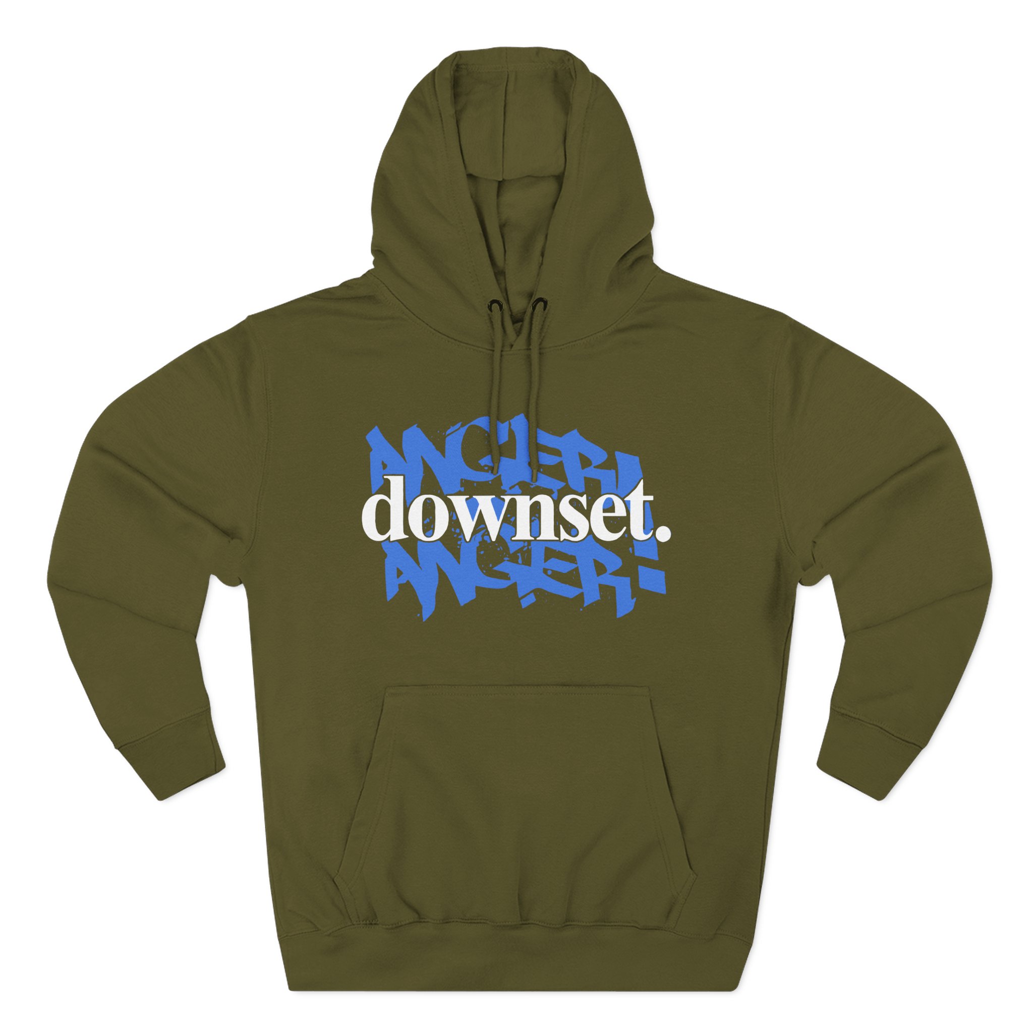 Downset Three-Panel Fleece Hoodie