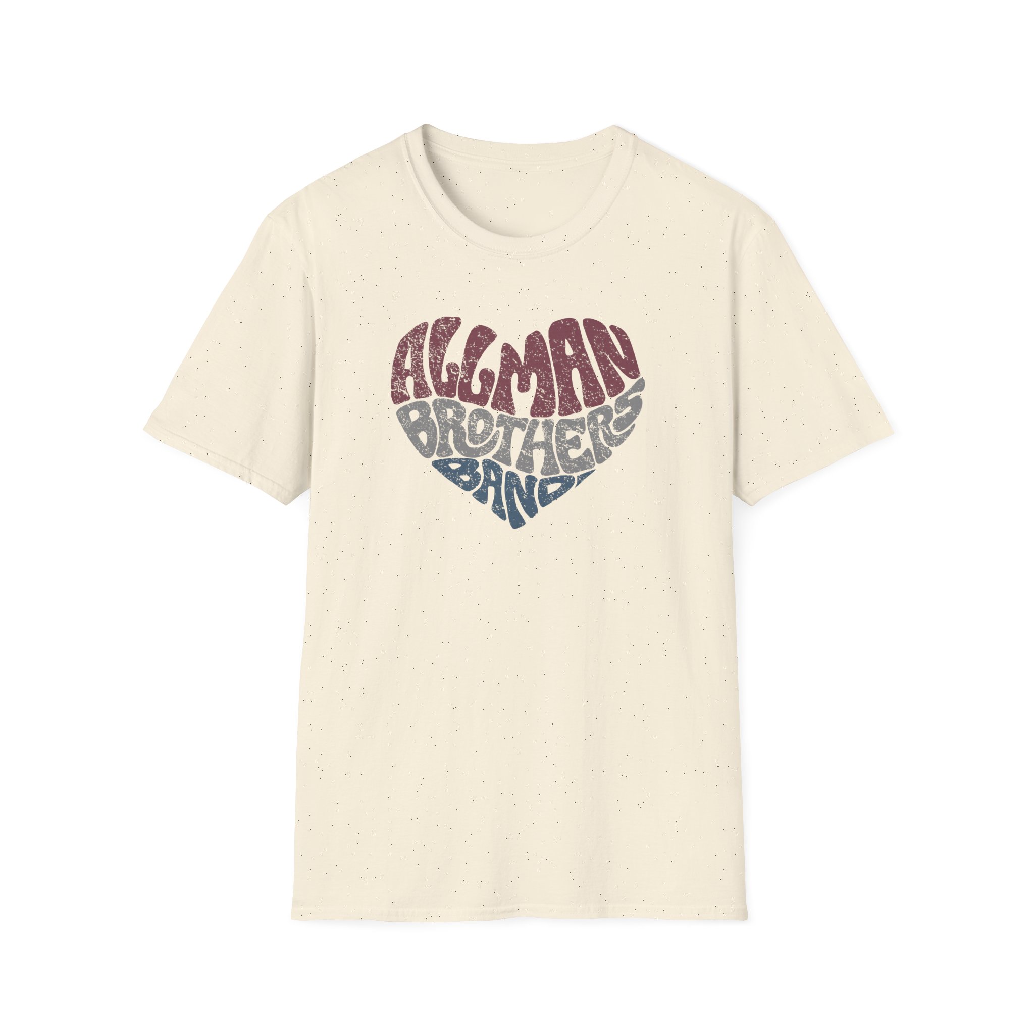 The Allman Brothers Heart Unisex Softstyle T-Shirt