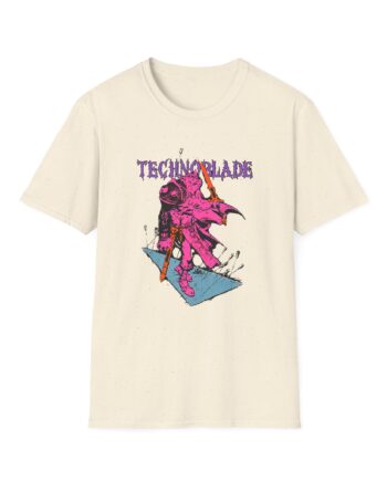 Technoblade Blood God Unisex Softstyle T-Shirt