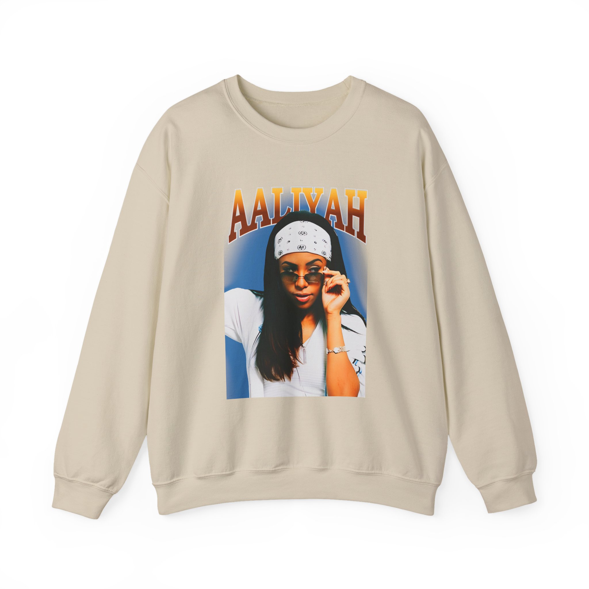 Aaliyah Unisex Heavy Blendâ„¢ Crewneck Sweatshirt