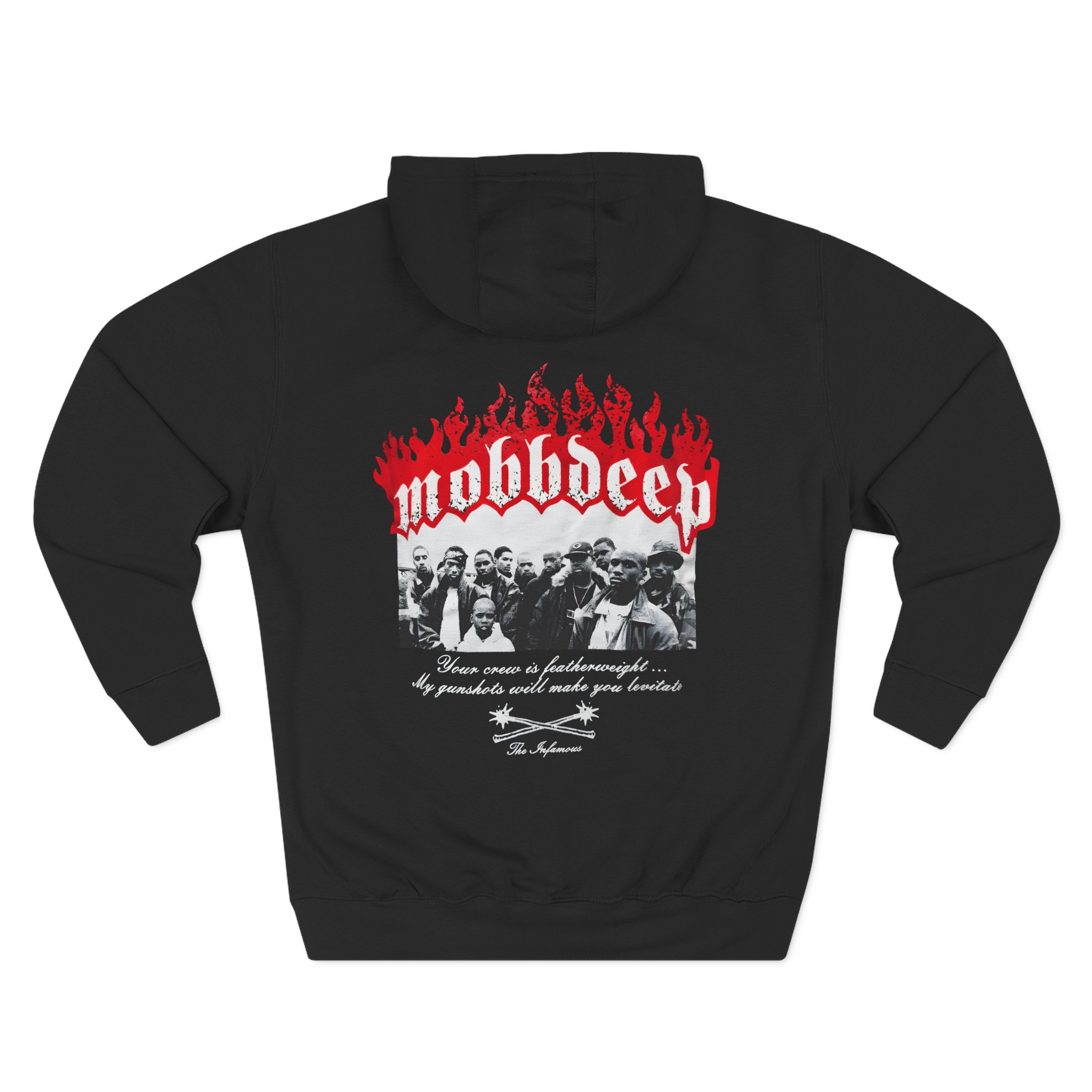 Mobb Deep the Infamous Three-Panel Fleece Hoodie