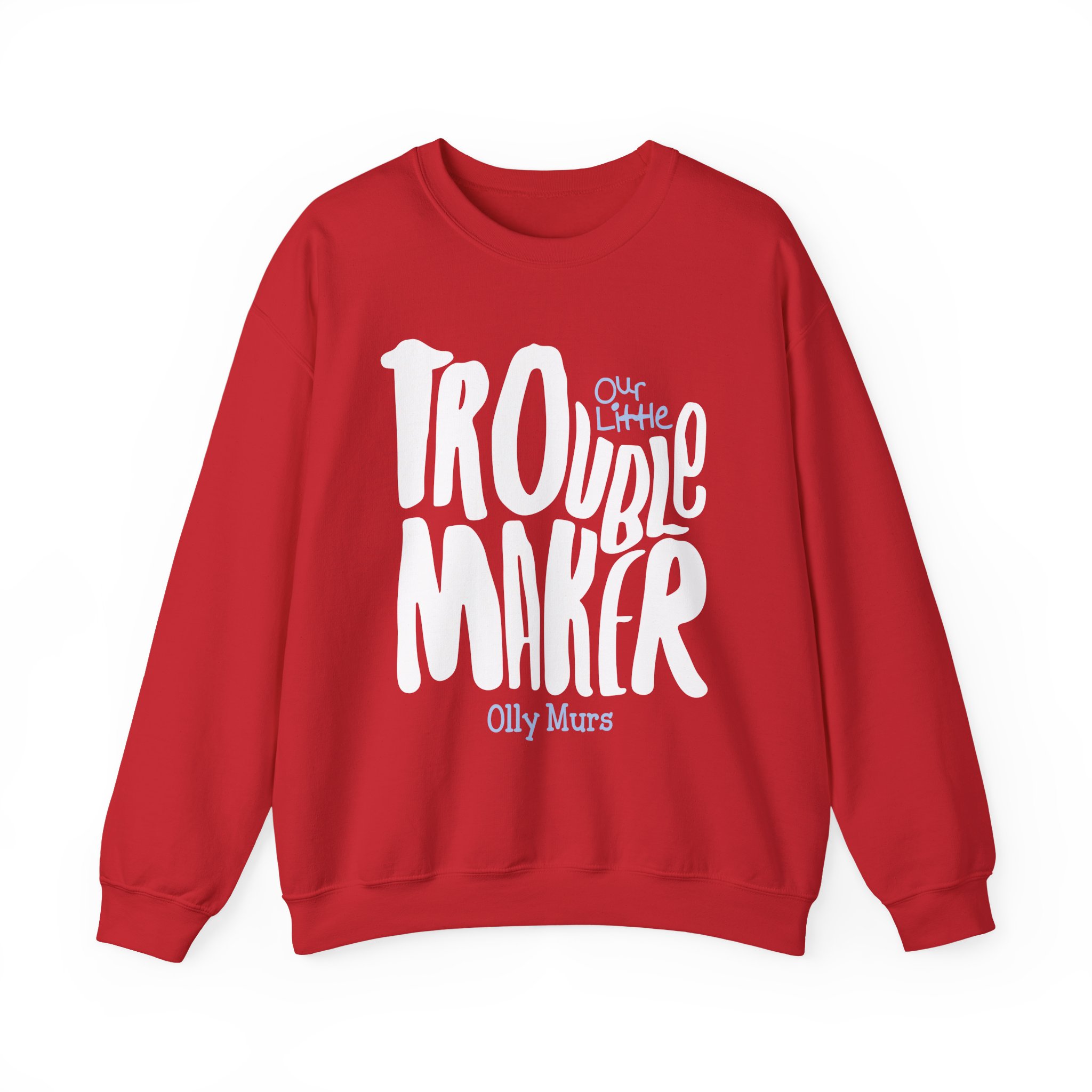 Olly Murs Troublemaker Unisex Heavy Blendâ„¢ Crewneck Sweatshirt