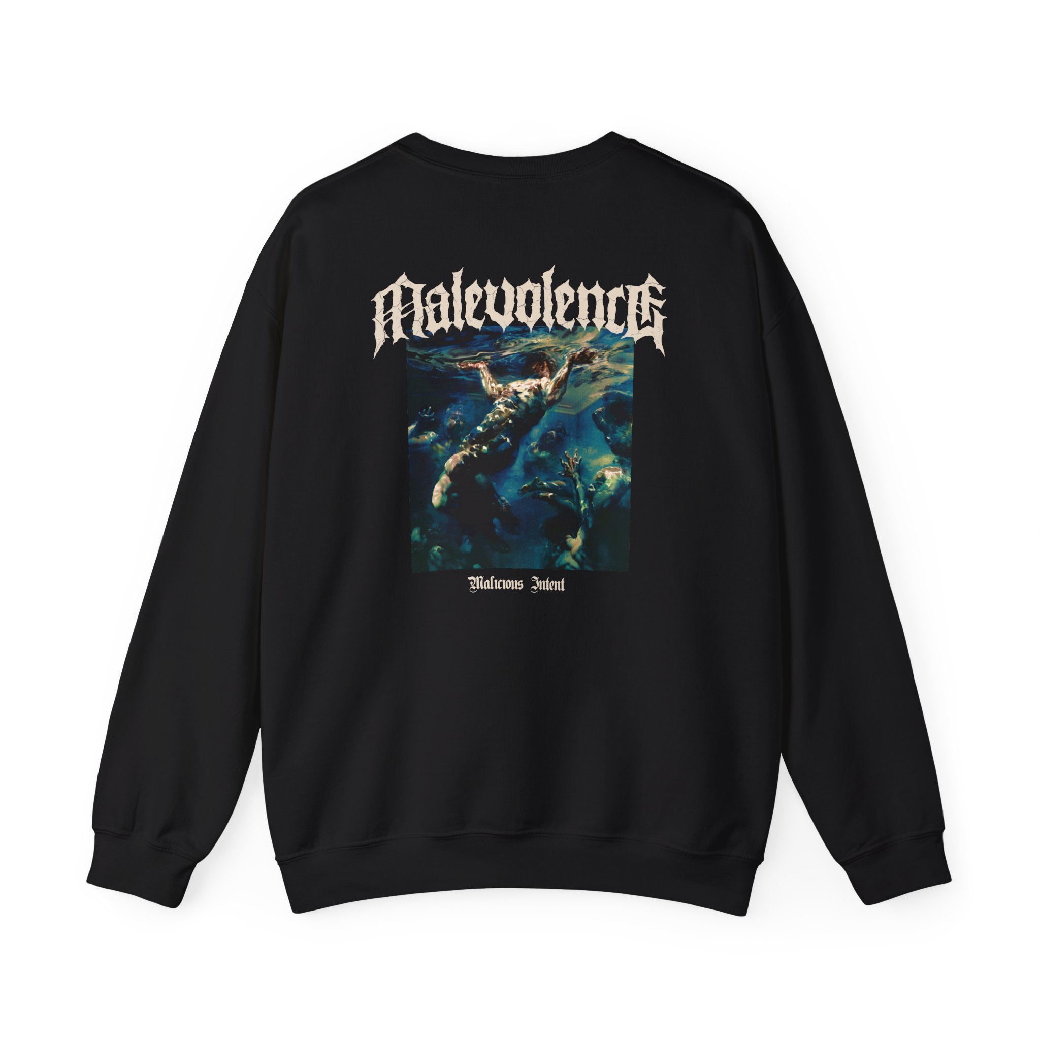 Malevolence Malicious Intent Unisex Heavy Blend Crewneck Sweatshirt