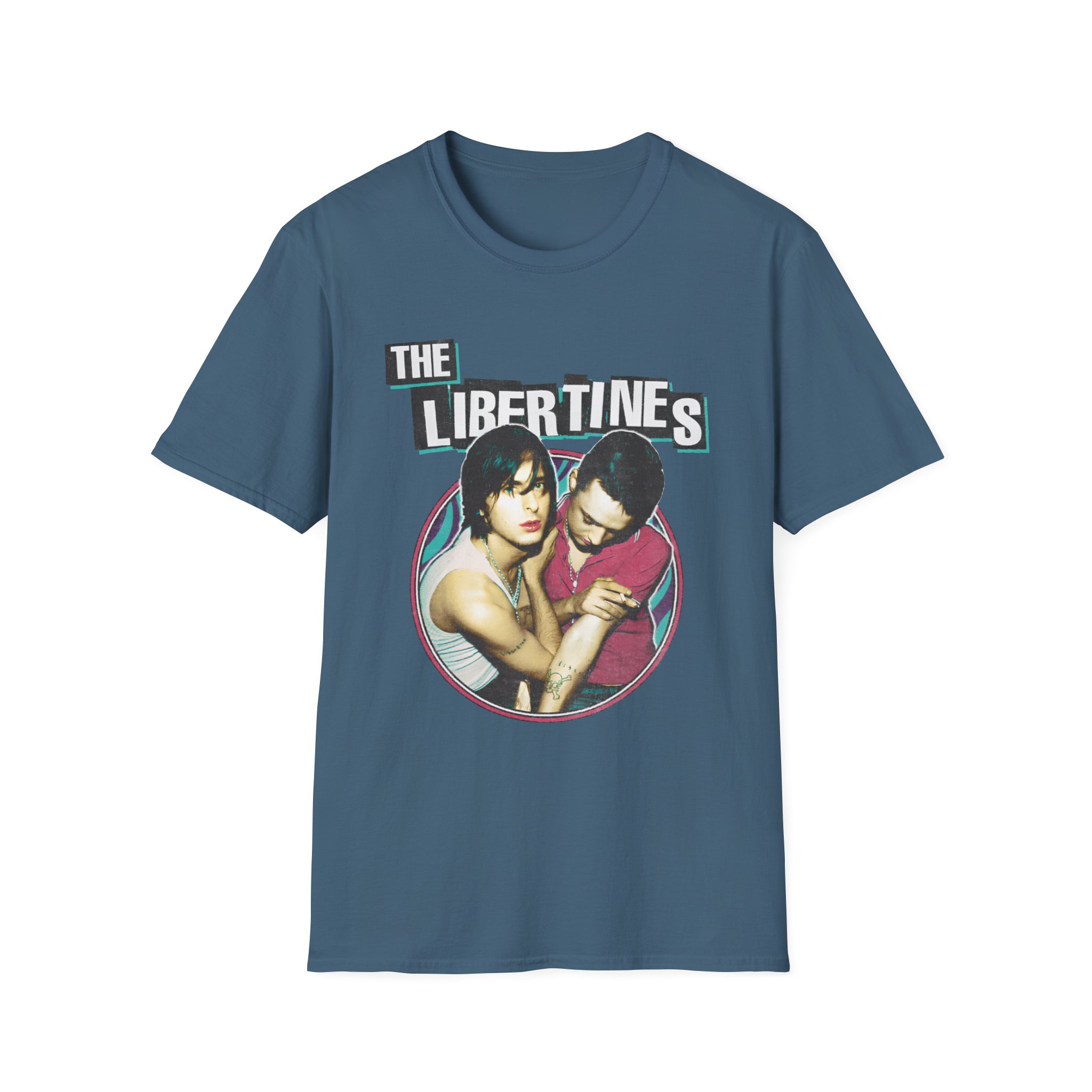 The Libertines Circle Unisex Softstyle T-Shirt