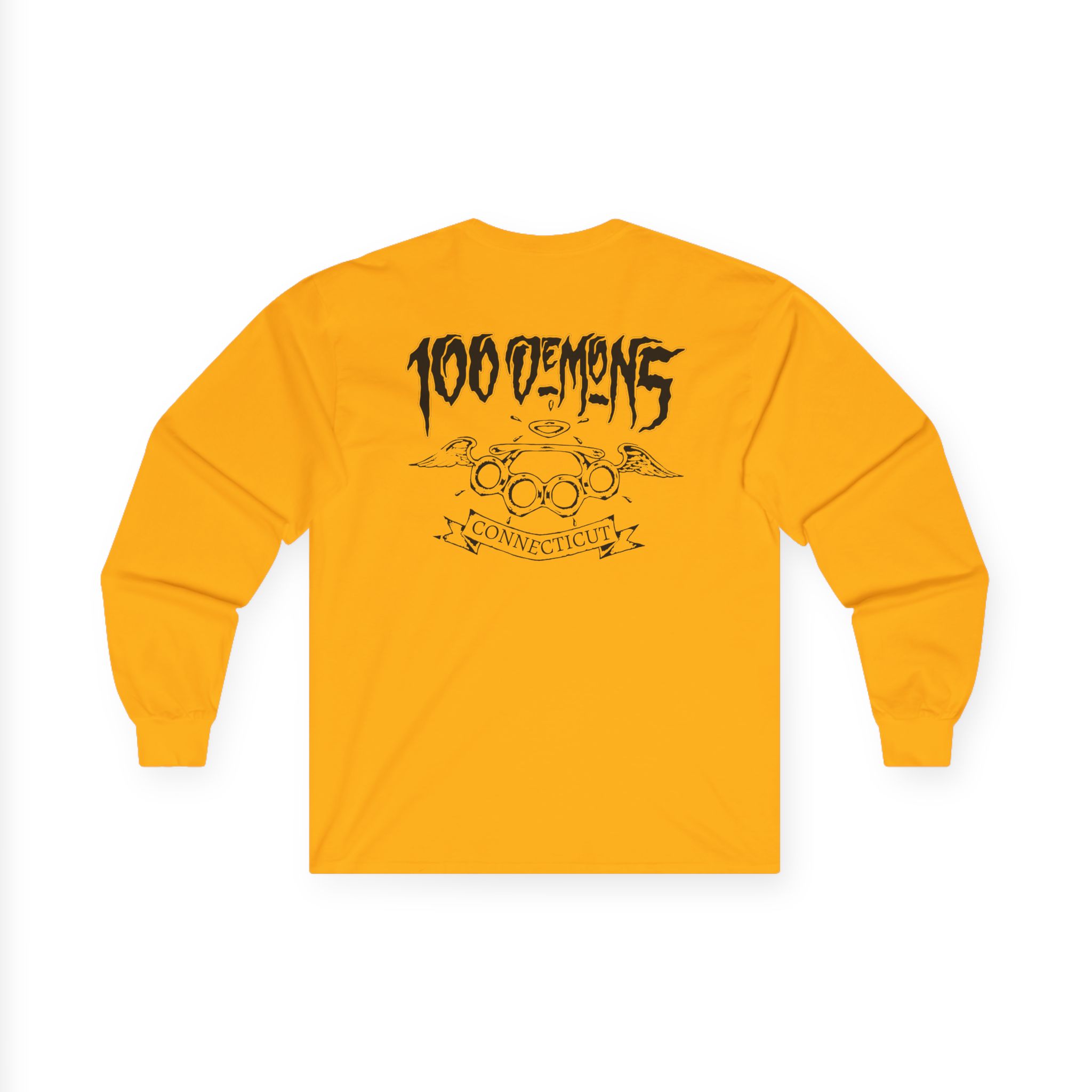 100 Demons Connecticut Hardcore Unisex Ultra Cotton Long Sleeve Tee