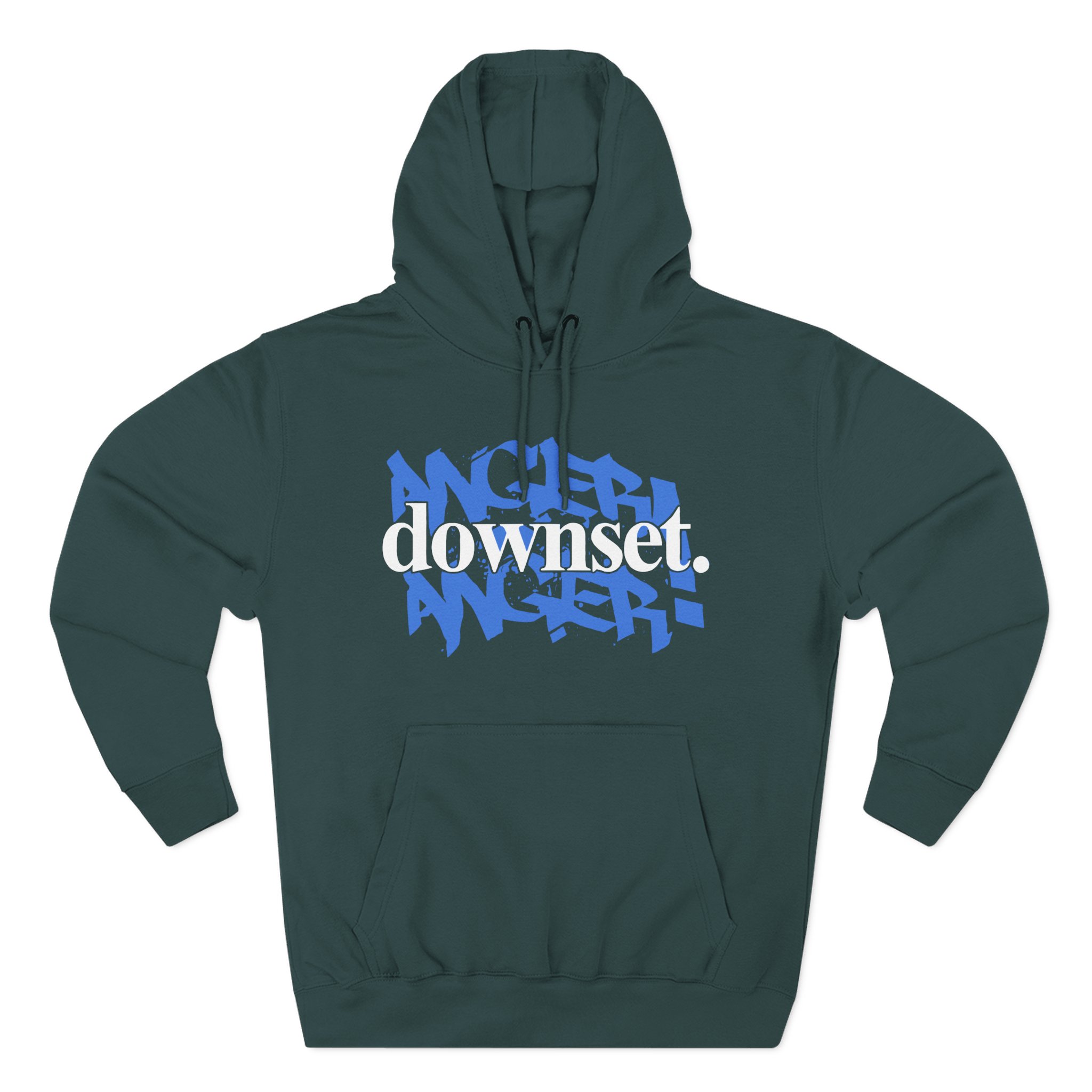 Downset Three-Panel Fleece Hoodie