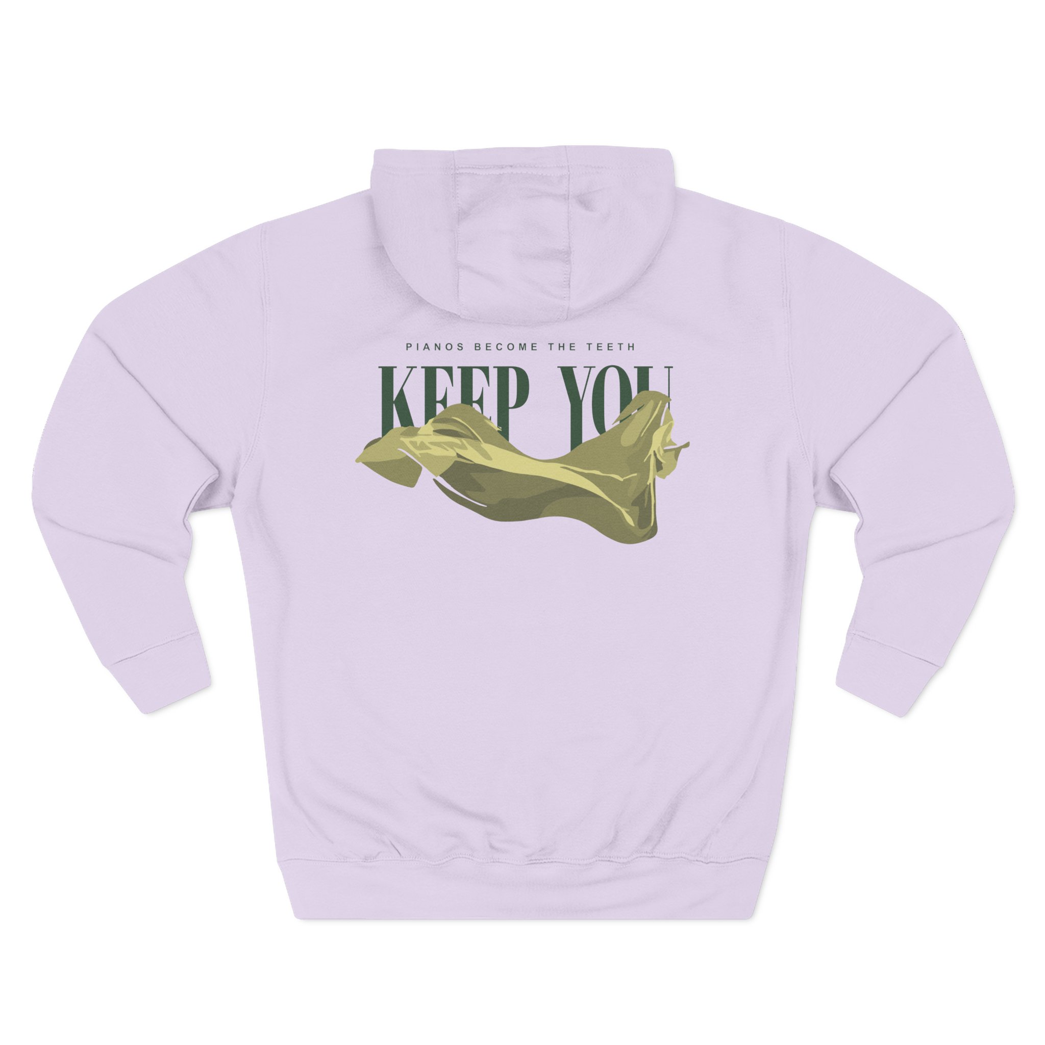 Pianos Become the Teeth Keep You Drape Three-Panel Fleece Hoodie