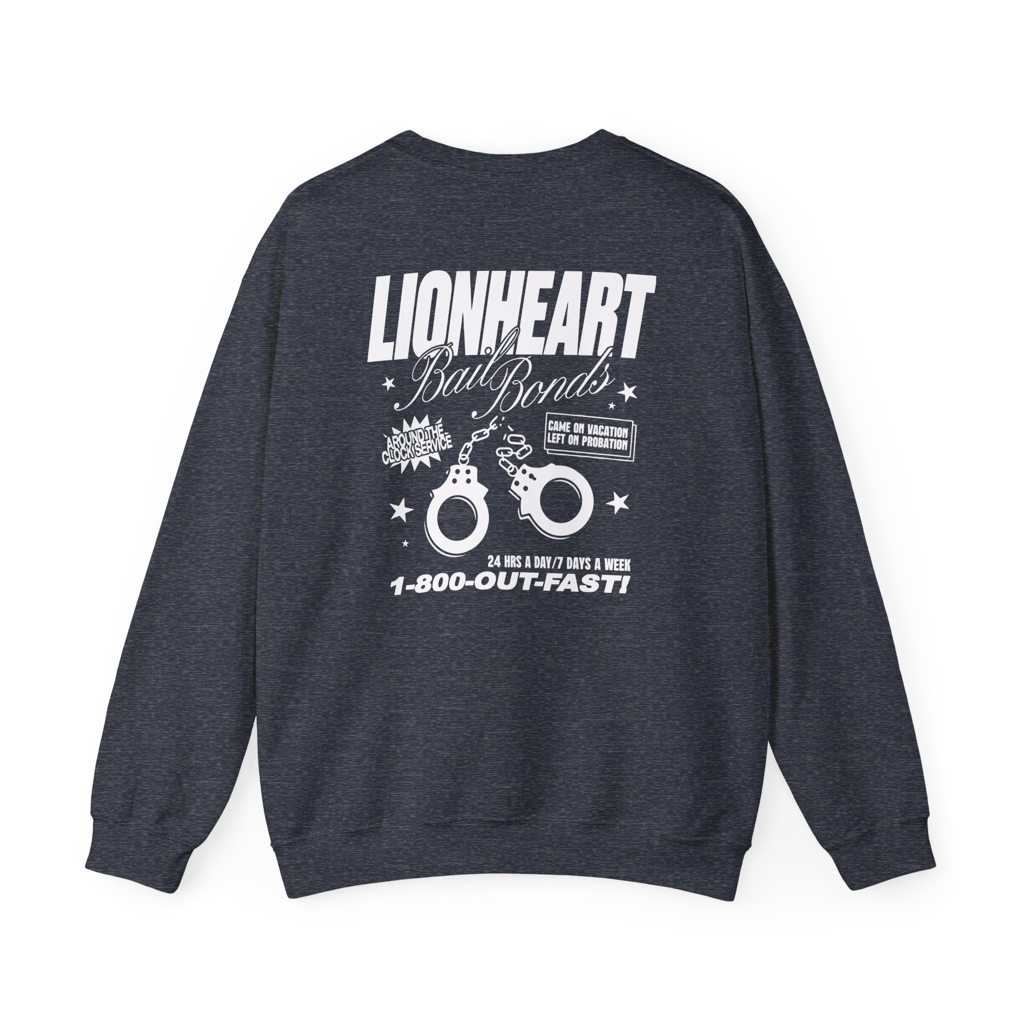 Lionheart "Bail Bonds" Unisex Heavy Blendâ„¢ Crewneck Sweatshirt