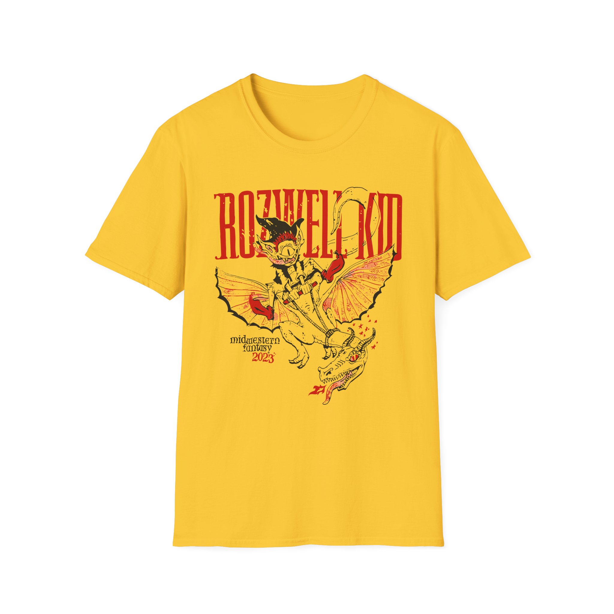 Rozwell Kid 2023 Midwestern Fantasy Tour Unisex Softstyle T-Shirt
