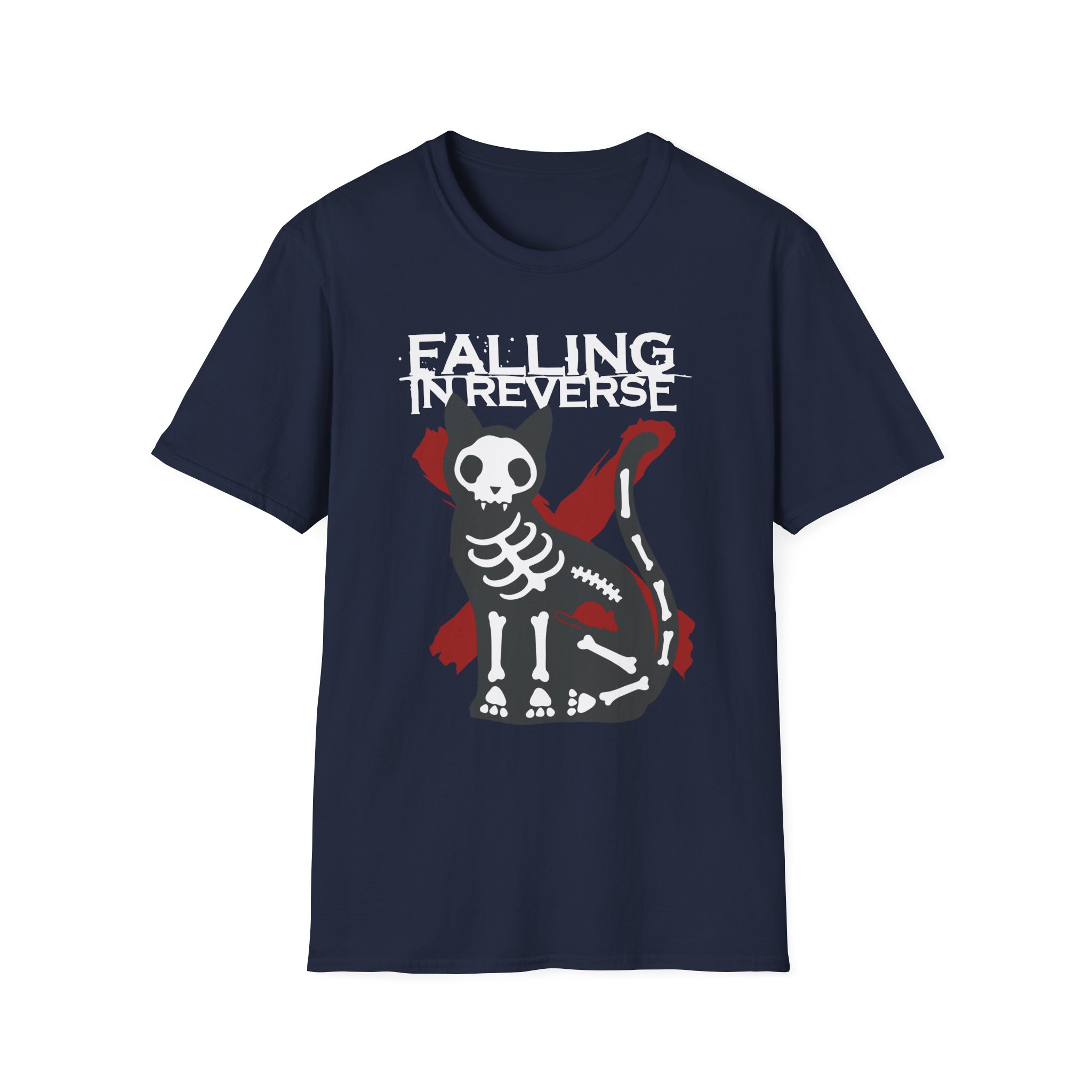 Falling in Reverse X-Ray Cat Unisex Softstyle T-Shirt
