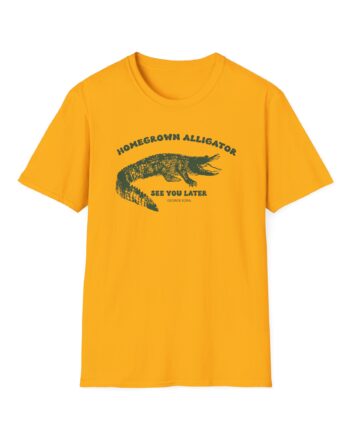 George Ezra Home Grown Alligator Unisex Softstyle T-Shirt