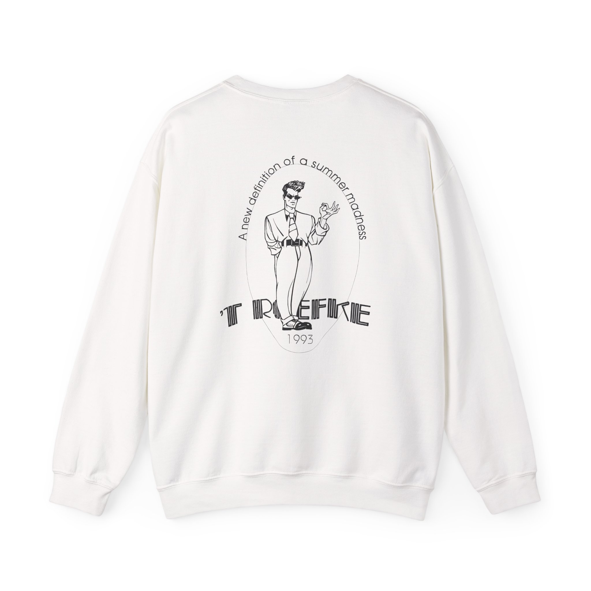 Will Smith 1993 the Fresh Prince Summertime Single Stitch Unisex Heavy Blendâ„¢ Crewneck Sweatshirt